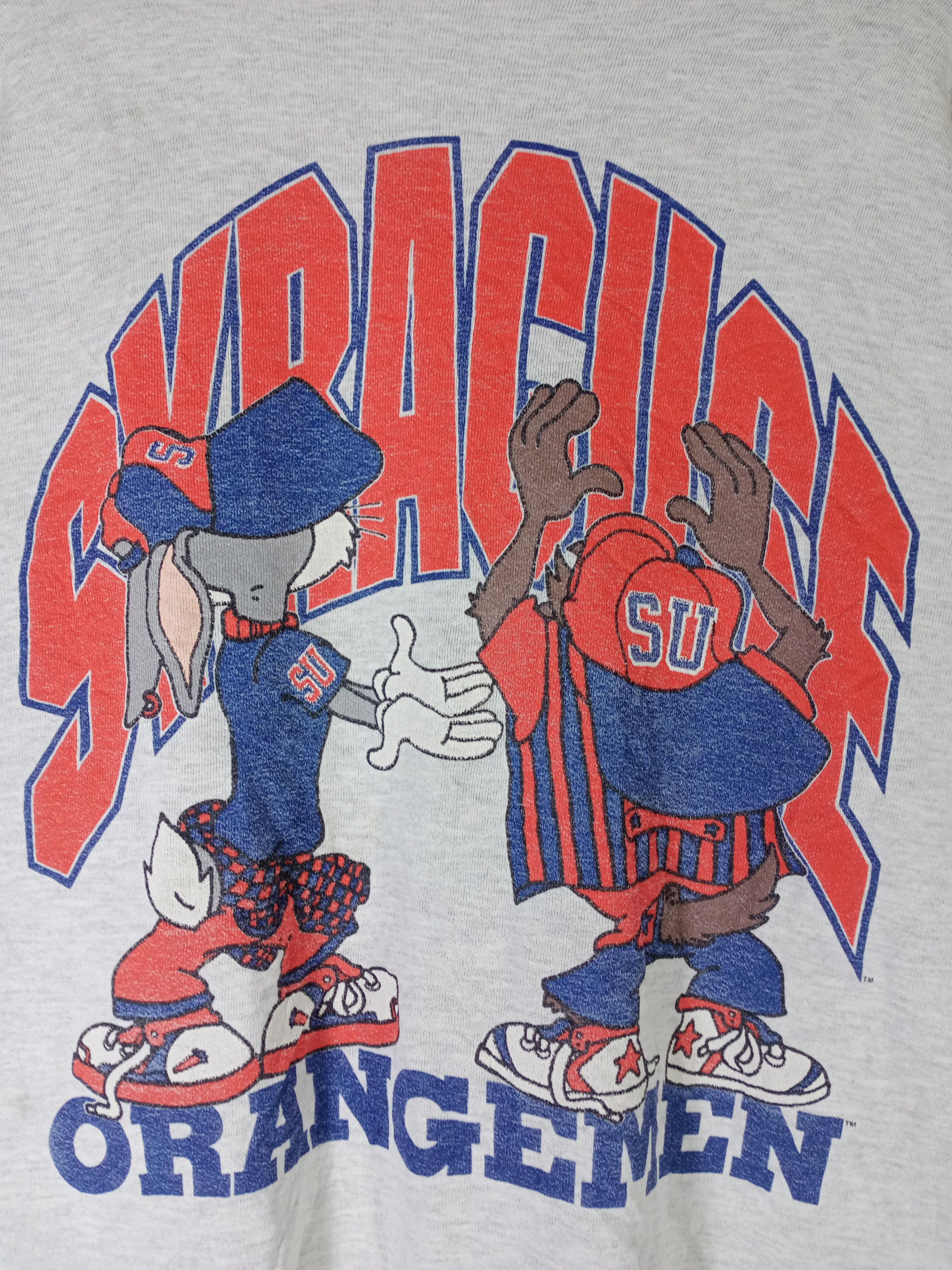 Cartoon Network Rare vintage Looney Tunes X Syracuse Orangeman Distressed Size US XL / EU 56 / 4 - 5 Thumbnail