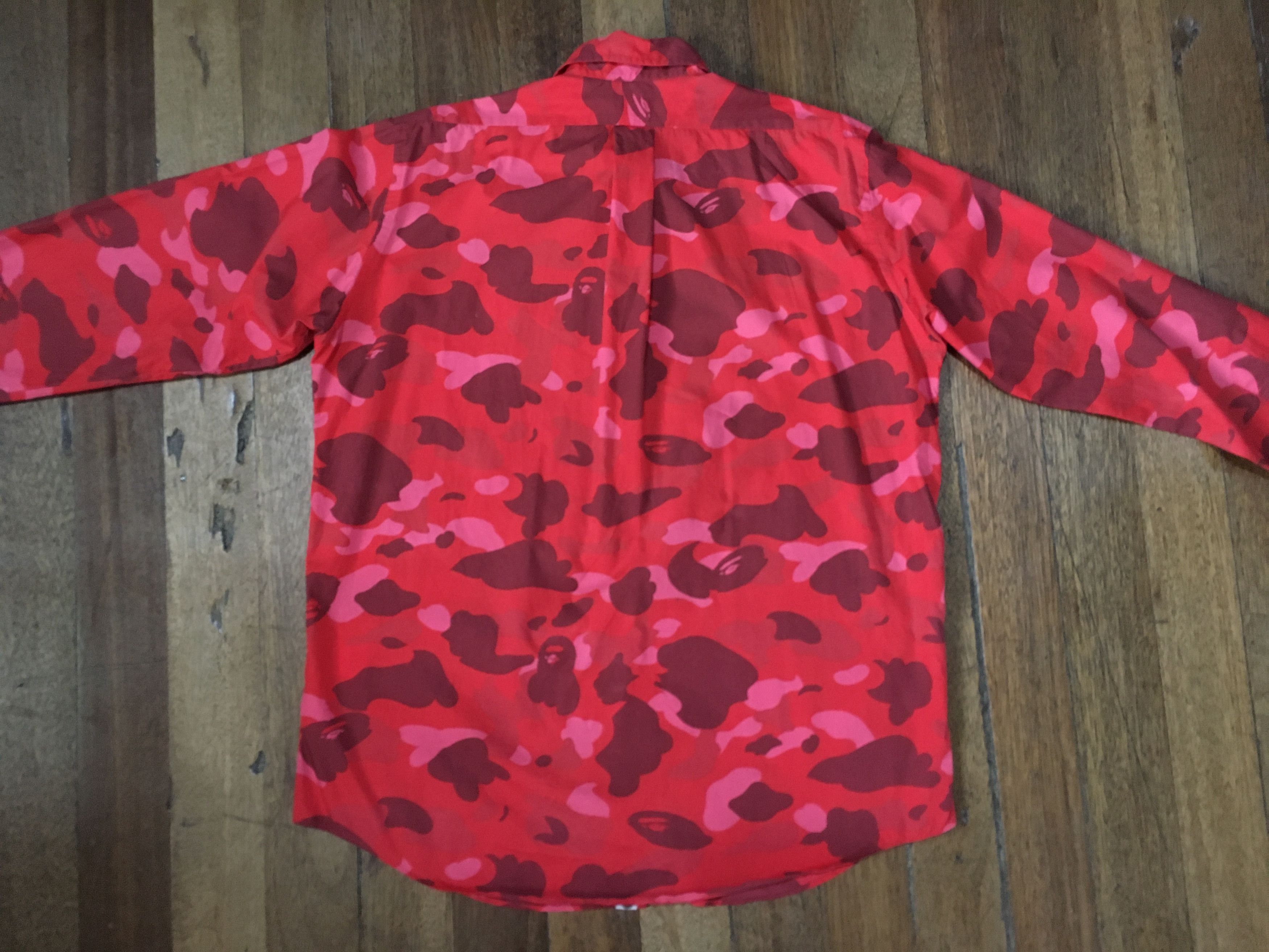Bape OG BAPE Button Up Polo Longsleeve Size US L / EU 52-54 / 3 - 7 Thumbnail