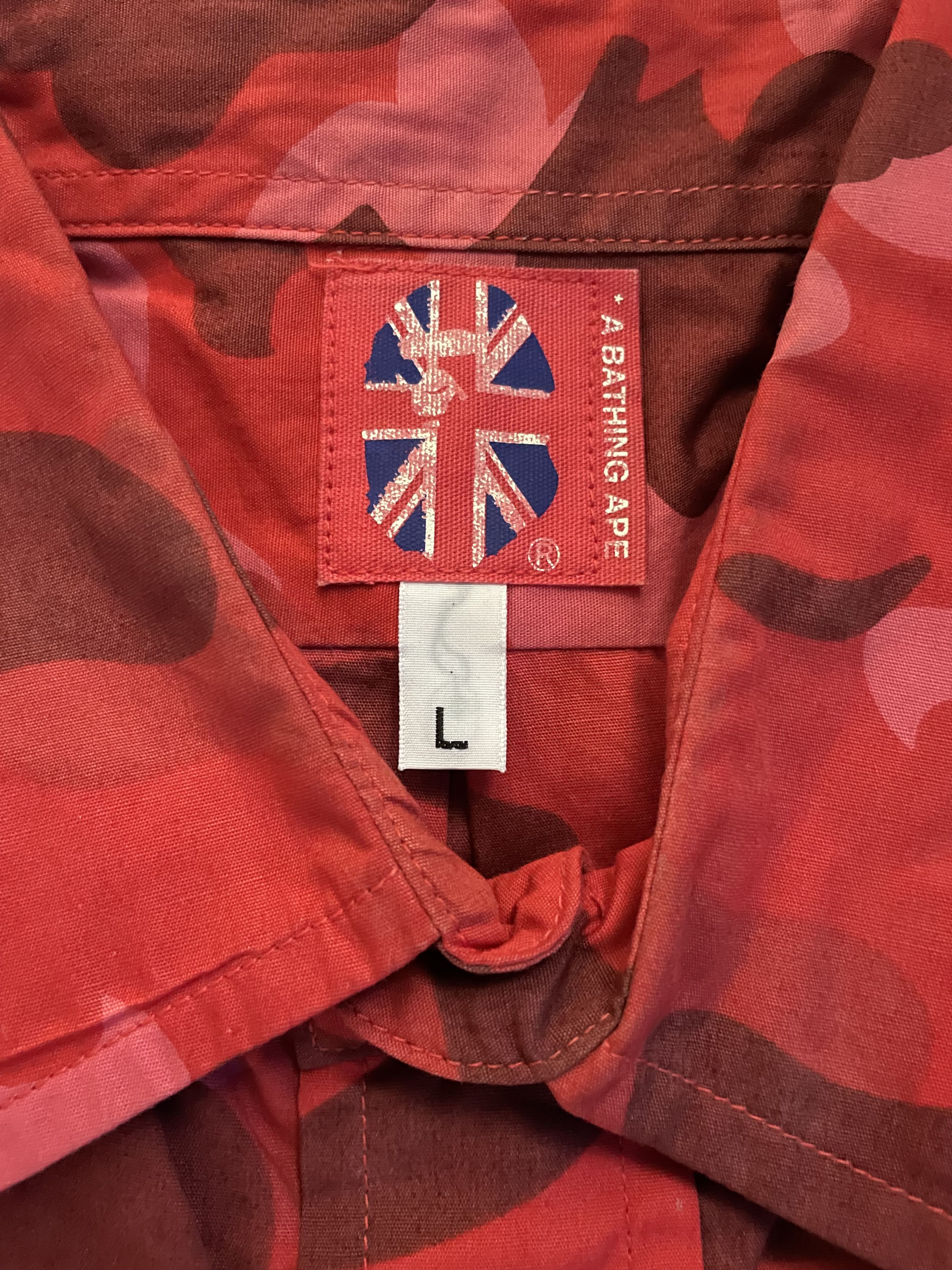 Bape OG BAPE Button Up Polo Longsleeve Size US L / EU 52-54 / 3 - 13 Thumbnail