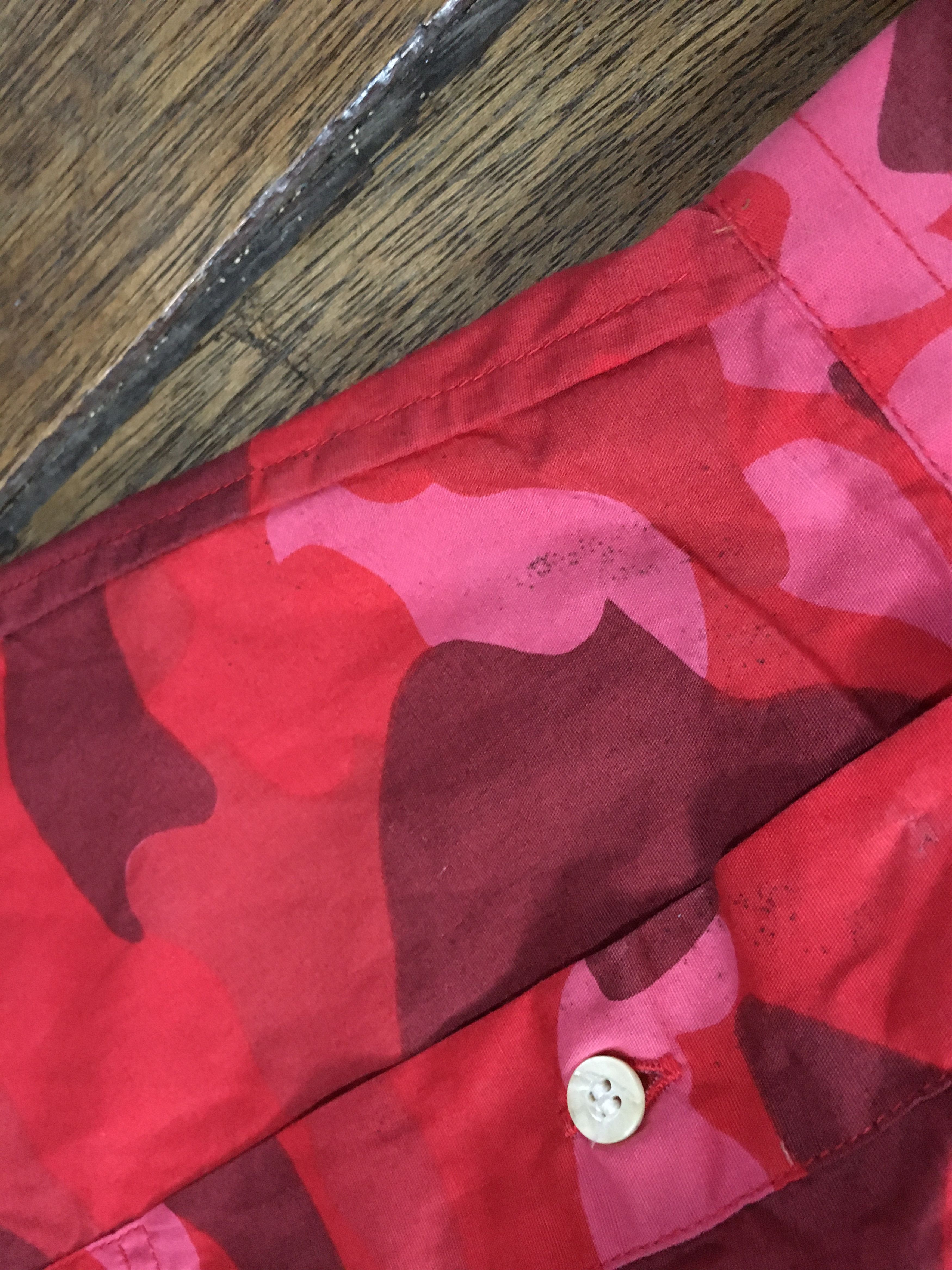Bape OG BAPE Button Up Polo Longsleeve Size US L / EU 52-54 / 3 - 5 Thumbnail