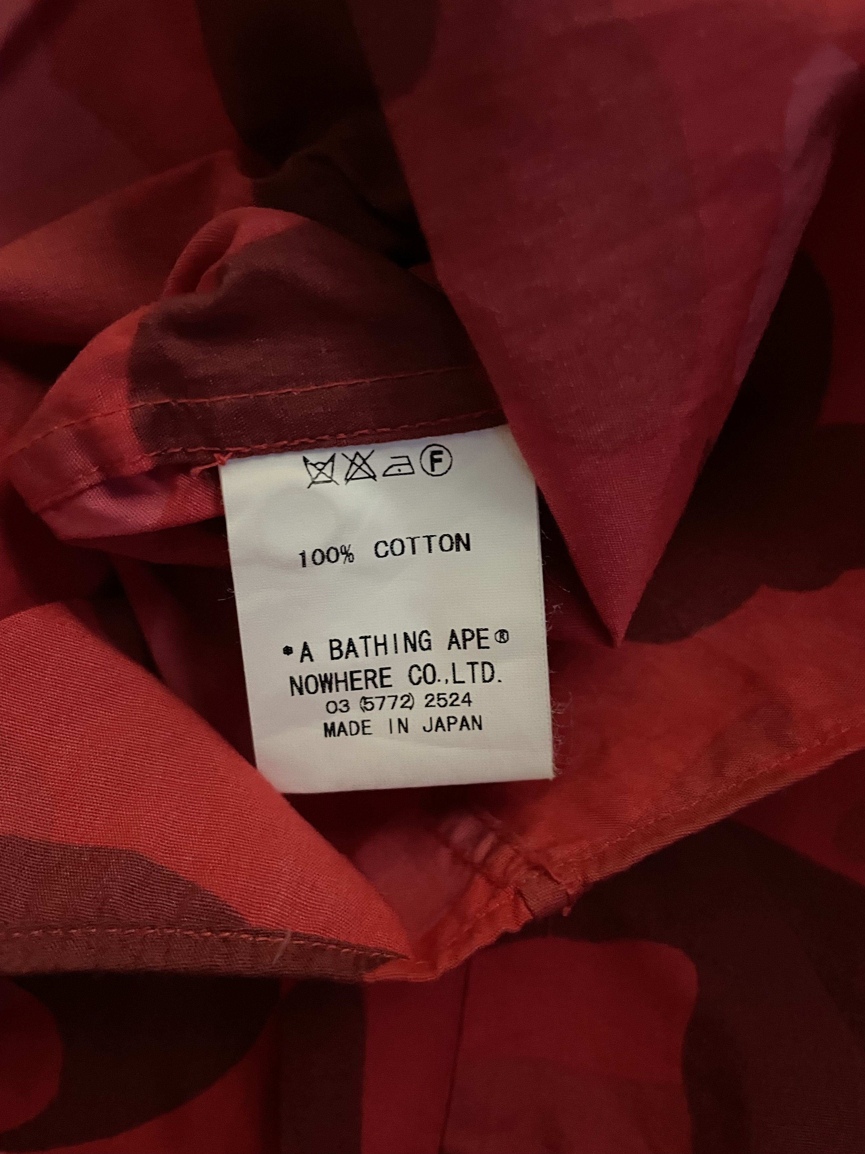 Bape OG BAPE Button Up Polo Longsleeve Size US L / EU 52-54 / 3 - 16 Thumbnail