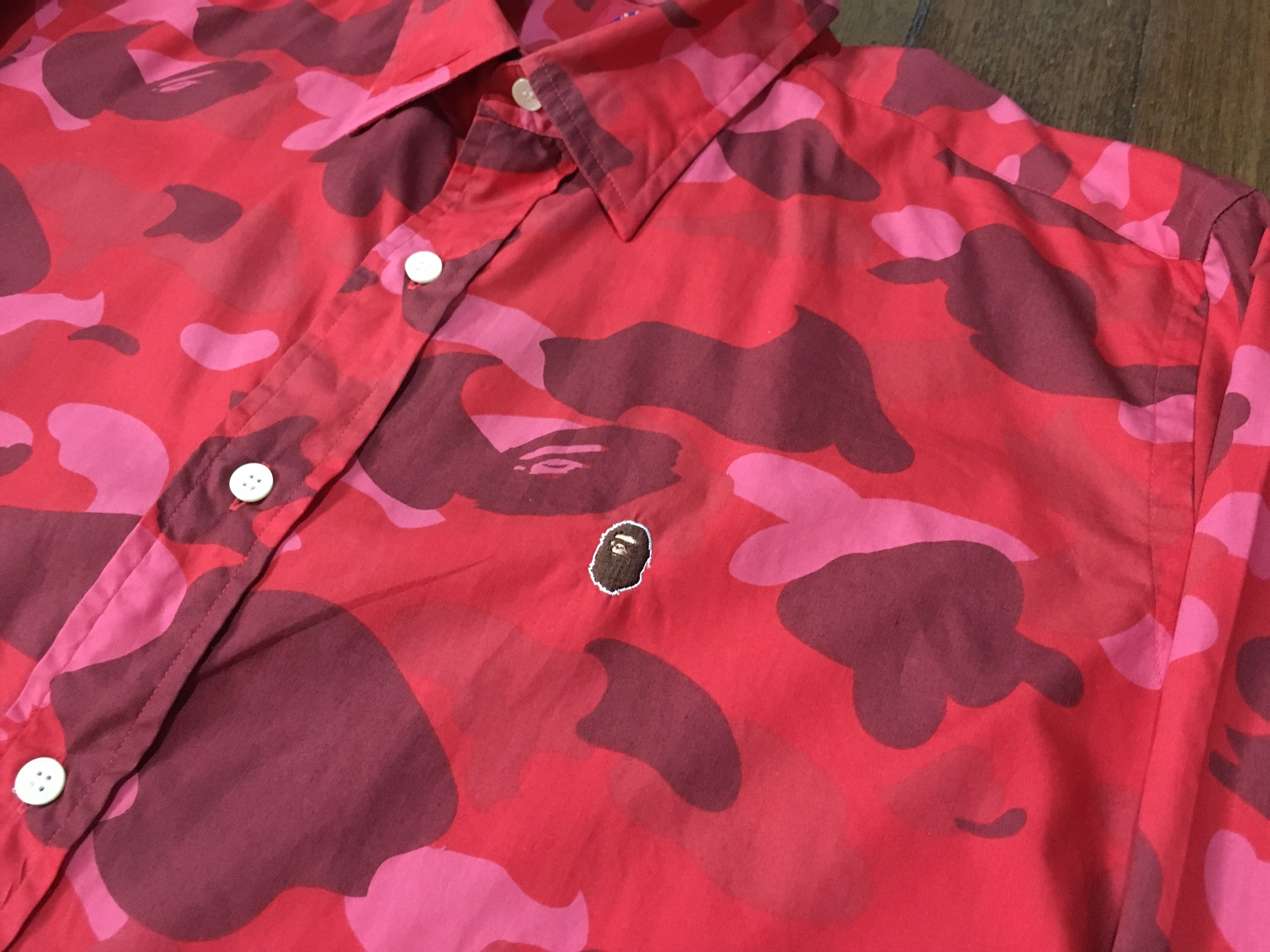 Bape OG BAPE Button Up Polo Longsleeve Size US L / EU 52-54 / 3 - 4 Thumbnail