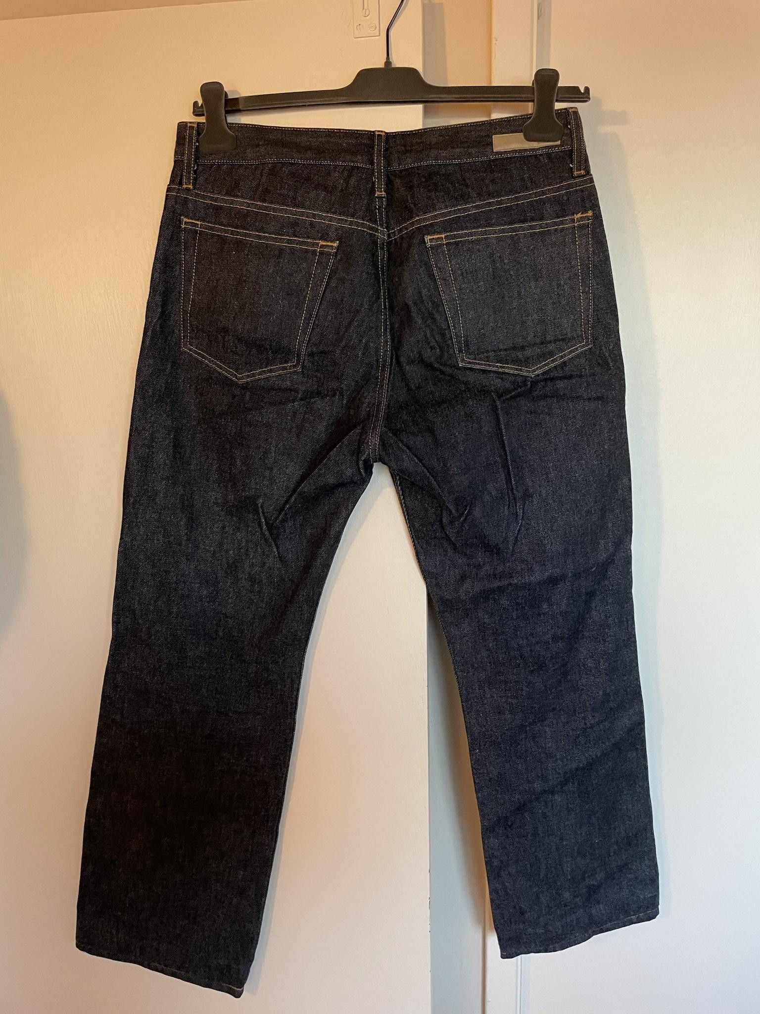 Ground Cover Ground Cover US-GROWN RAW STRAIGHT LEG JEANS Size US 32 / EU 48 - 3 Thumbnail