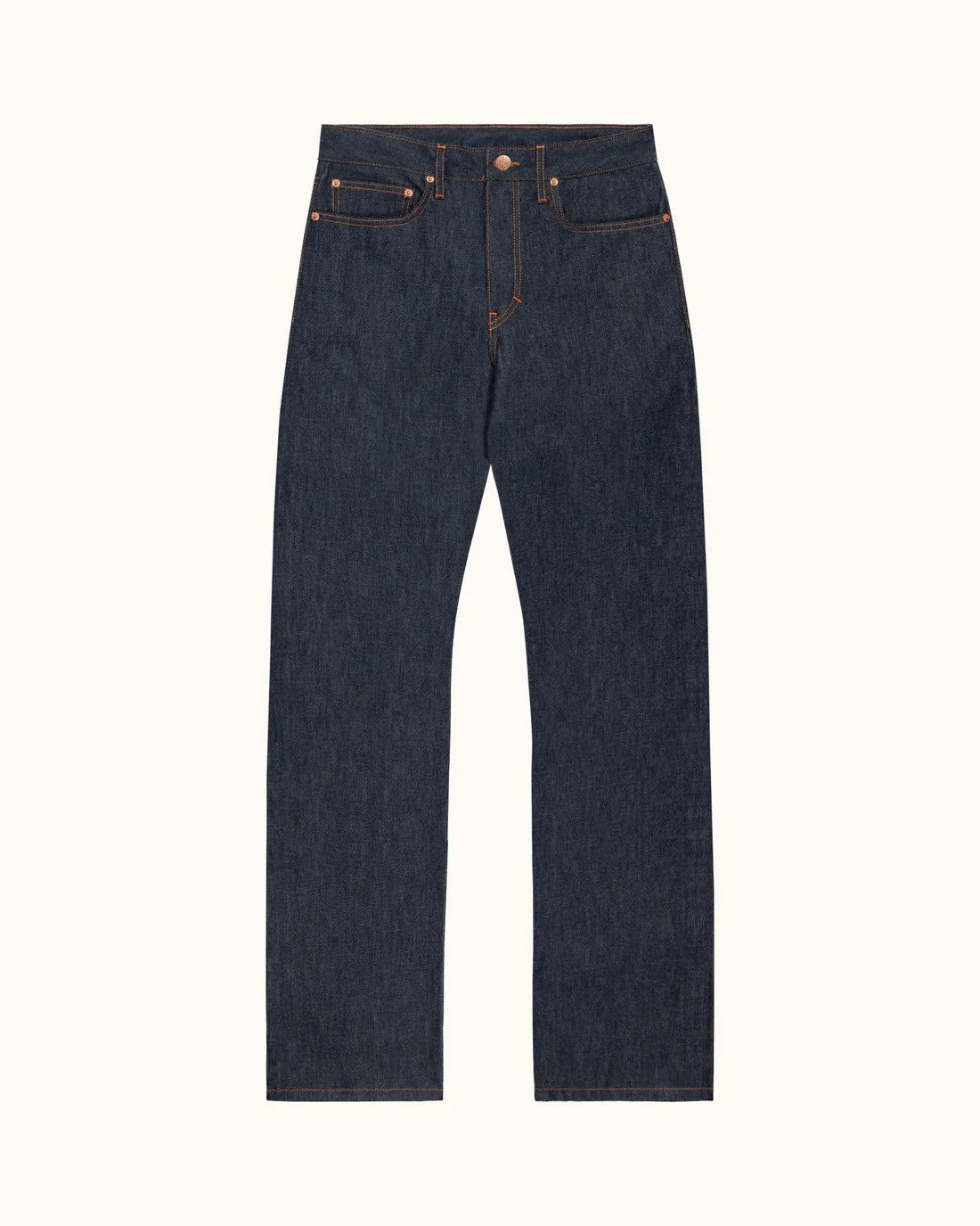 Ground Cover Ground Cover US-GROWN RAW STRAIGHT LEG JEANS Size US 32 / EU 48 - 1 Thumbnail