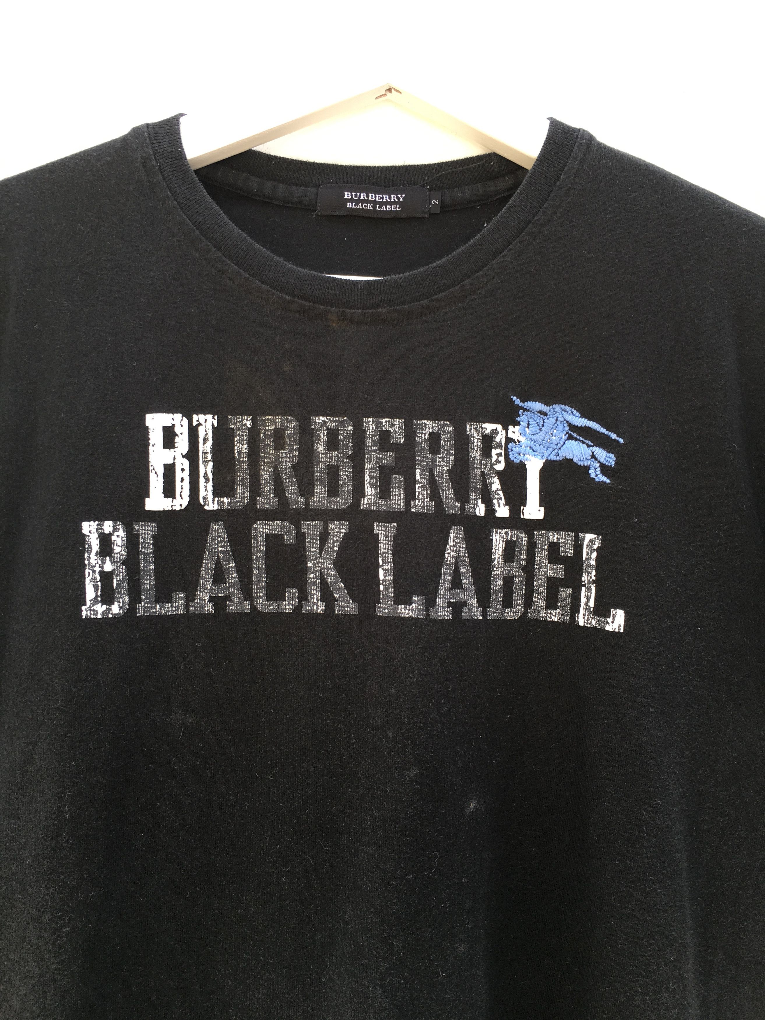 Burberry Vintage BURBERRY spell out design Burberry black label Size US S / EU 44-46 / 1 - 5 Thumbnail