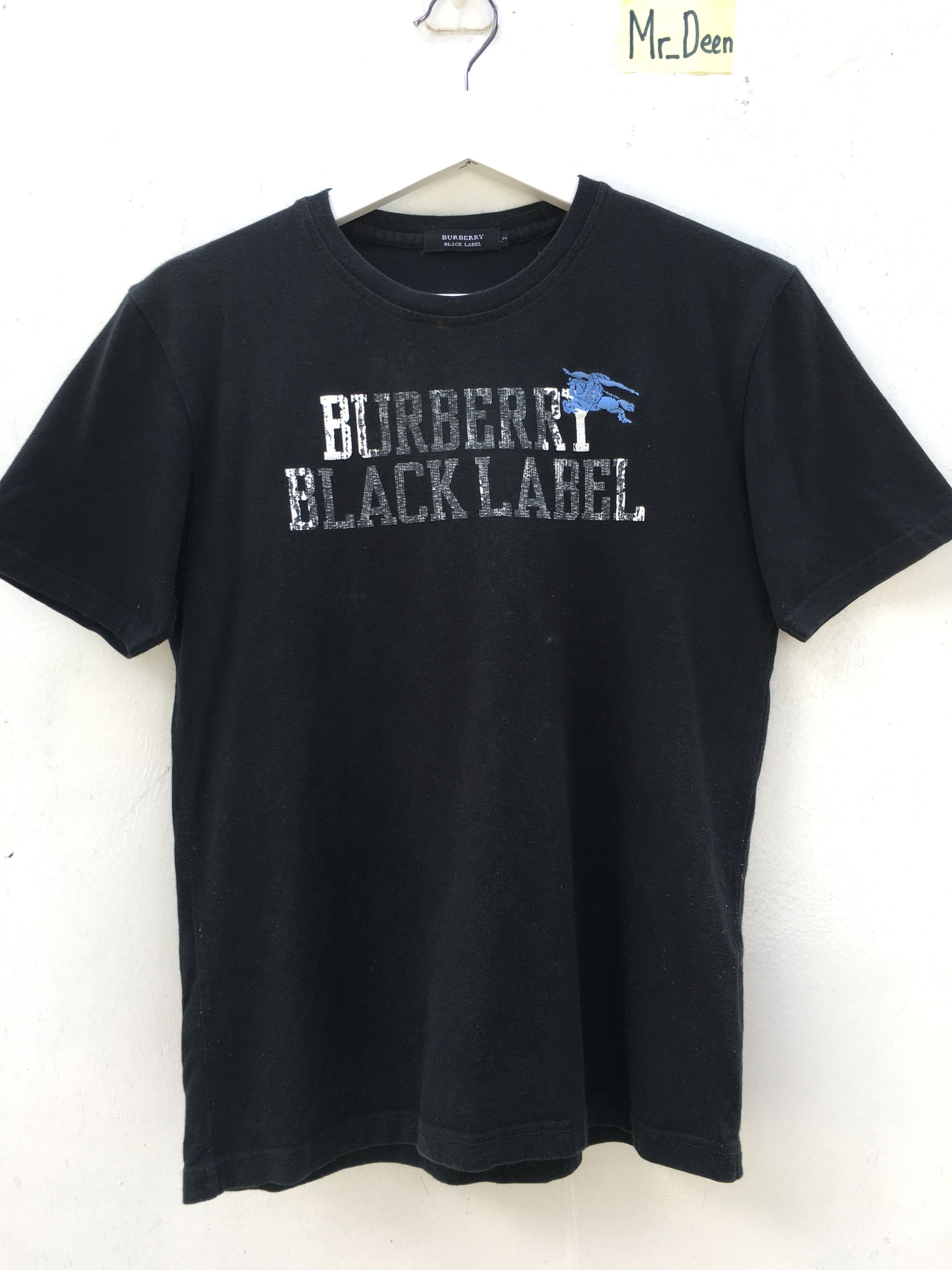 Burberry Vintage BURBERRY spell out design Burberry black label Size US S / EU 44-46 / 1 - 1 Thumbnail