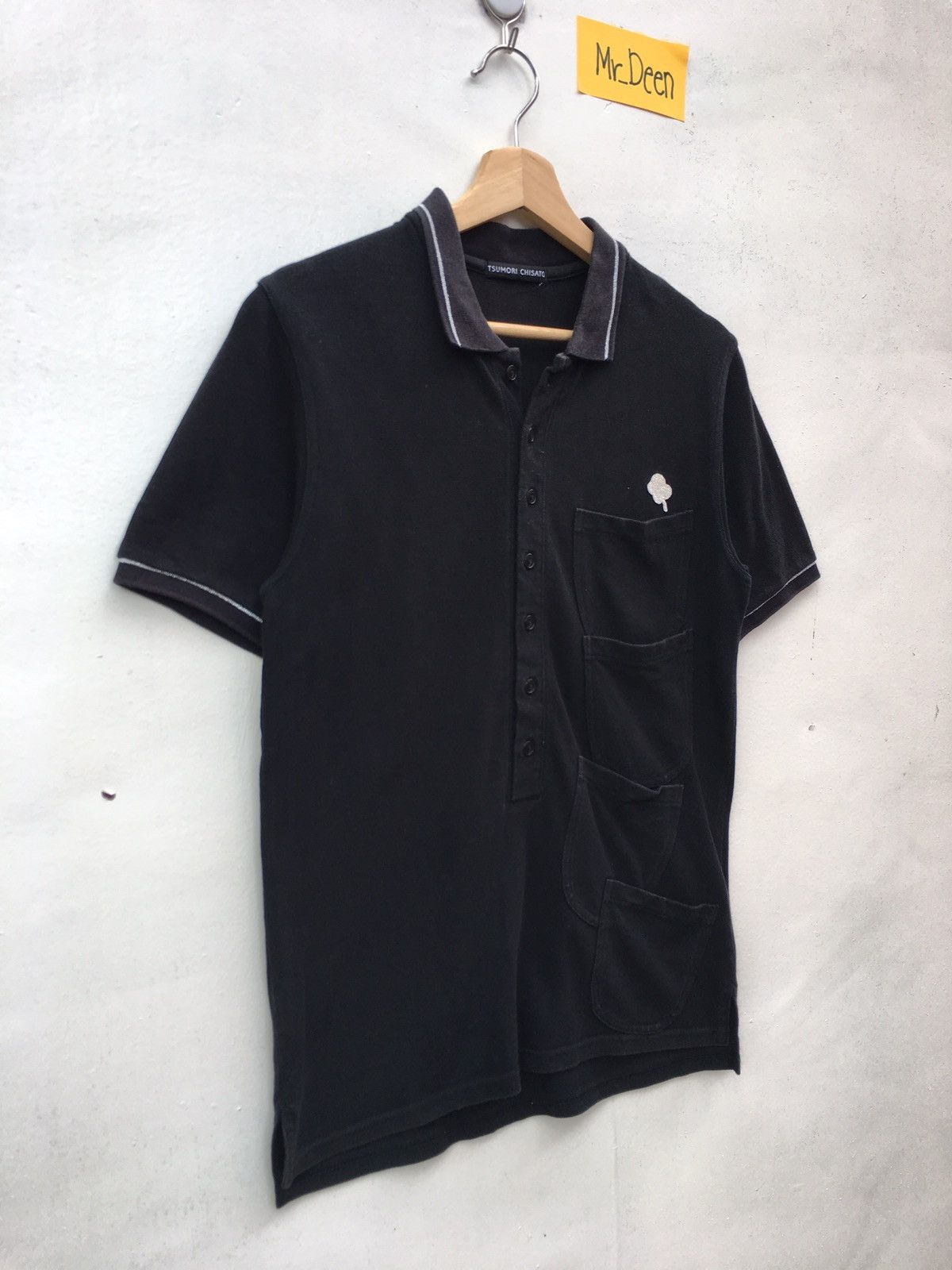 Issey Miyake Rare Tsumori Chisato Pockets Polo Shirt Size US S / EU 44-46 / 1 - 4 Thumbnail