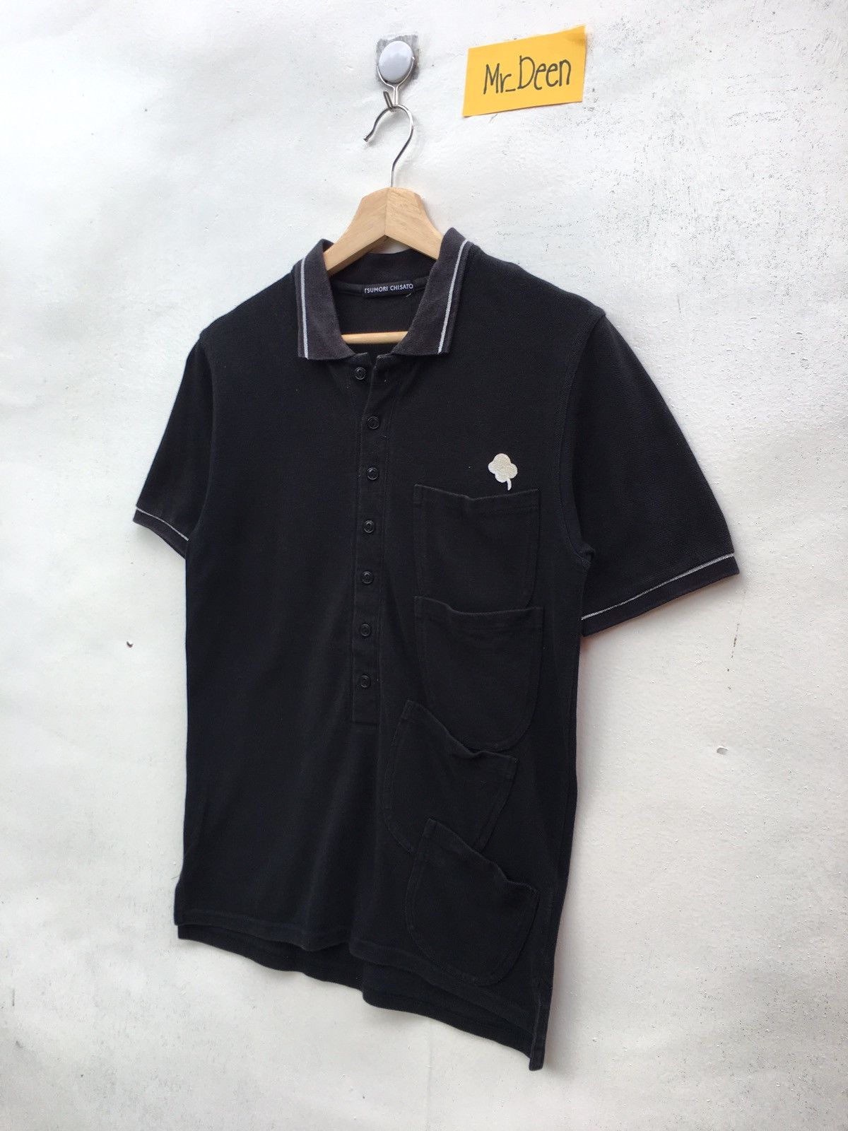 Issey Miyake Rare Tsumori Chisato Pockets Polo Shirt Size US S / EU 44-46 / 1 - 3 Thumbnail