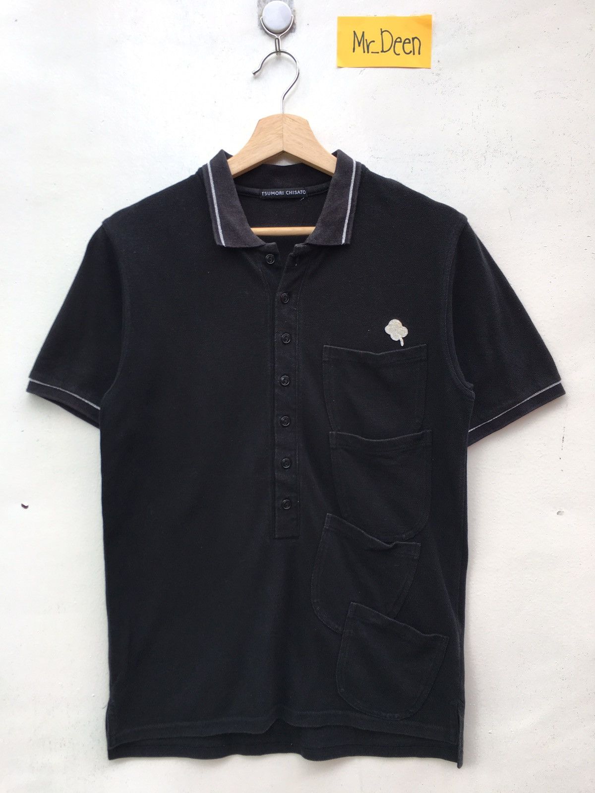Issey Miyake Rare Tsumori Chisato Pockets Polo Shirt Size US S / EU 44-46 / 1 - 1 Thumbnail