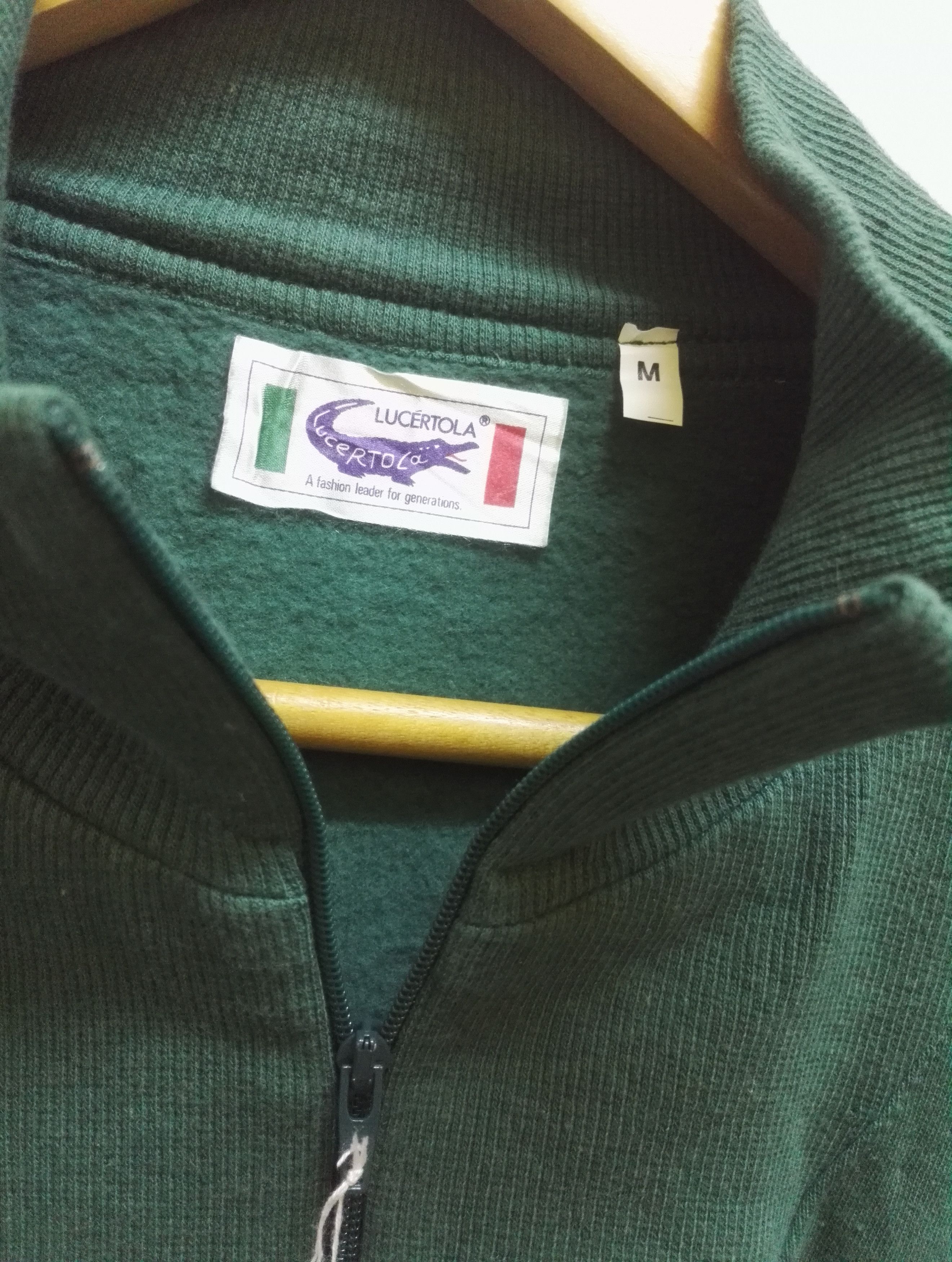 Japanese Brand × Lacoste Vintage🔥 Lucertola same Lacoste Half Zipper Small Logo Size US M / EU 48-50 / 2 - 4 Thumbnail