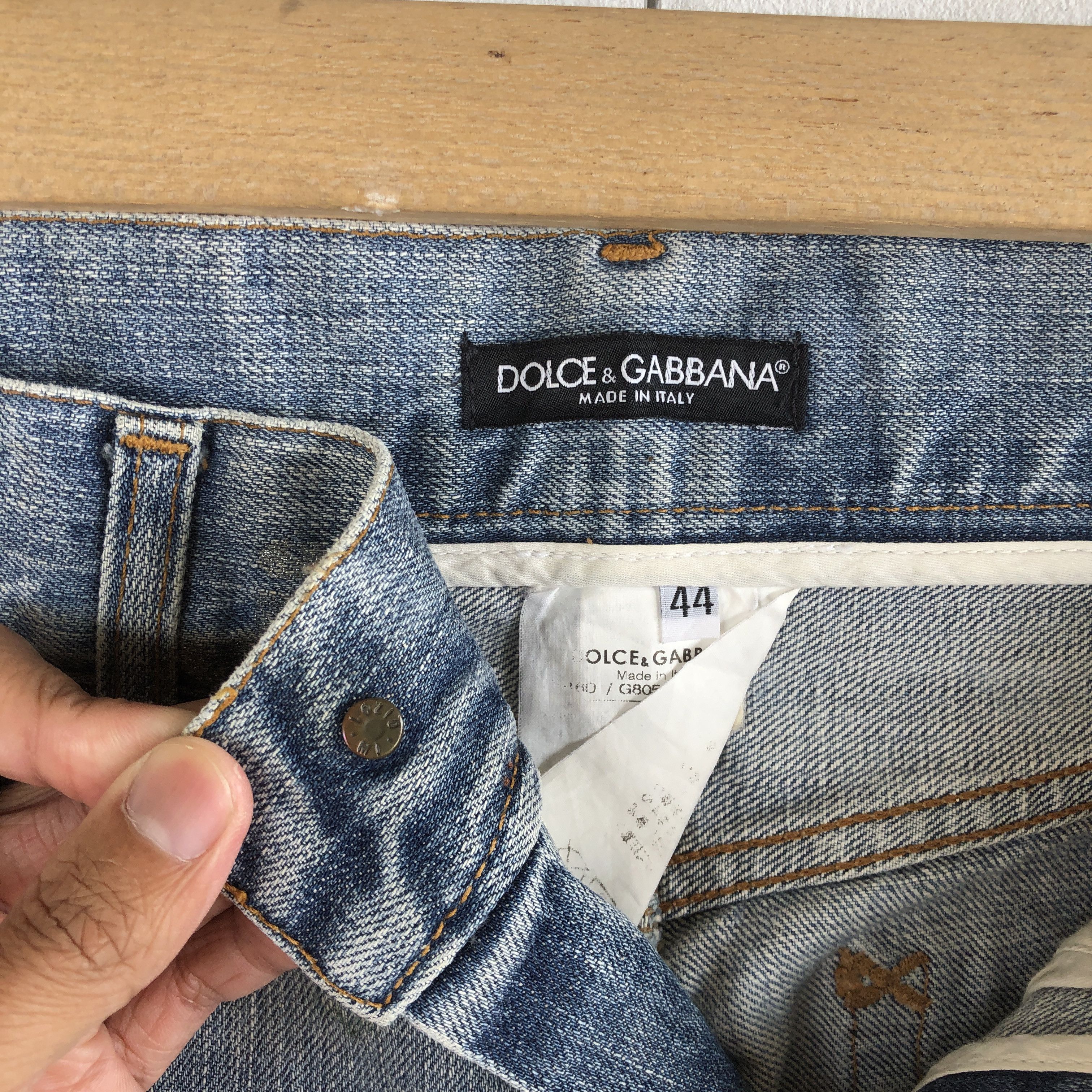 Dolce & Gabbana Vintage Dolce Gabbana Jeans Dolce & Gabbana Denim Pants Size 30" / US 8 / IT 44 - 9 Thumbnail