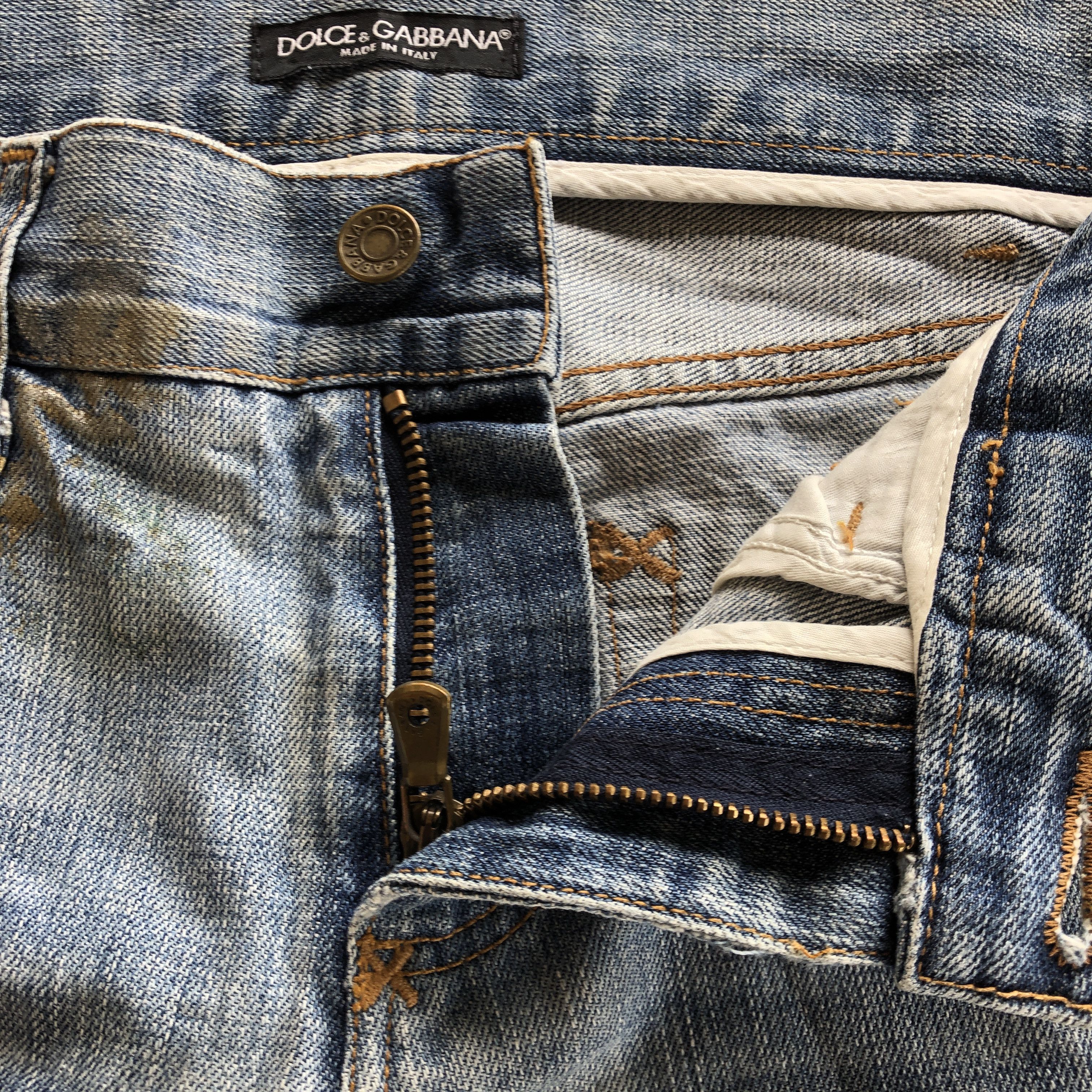 Dolce & Gabbana Vintage Dolce Gabbana Jeans Dolce & Gabbana Denim Pants Size 30" / US 8 / IT 44 - 13 Thumbnail