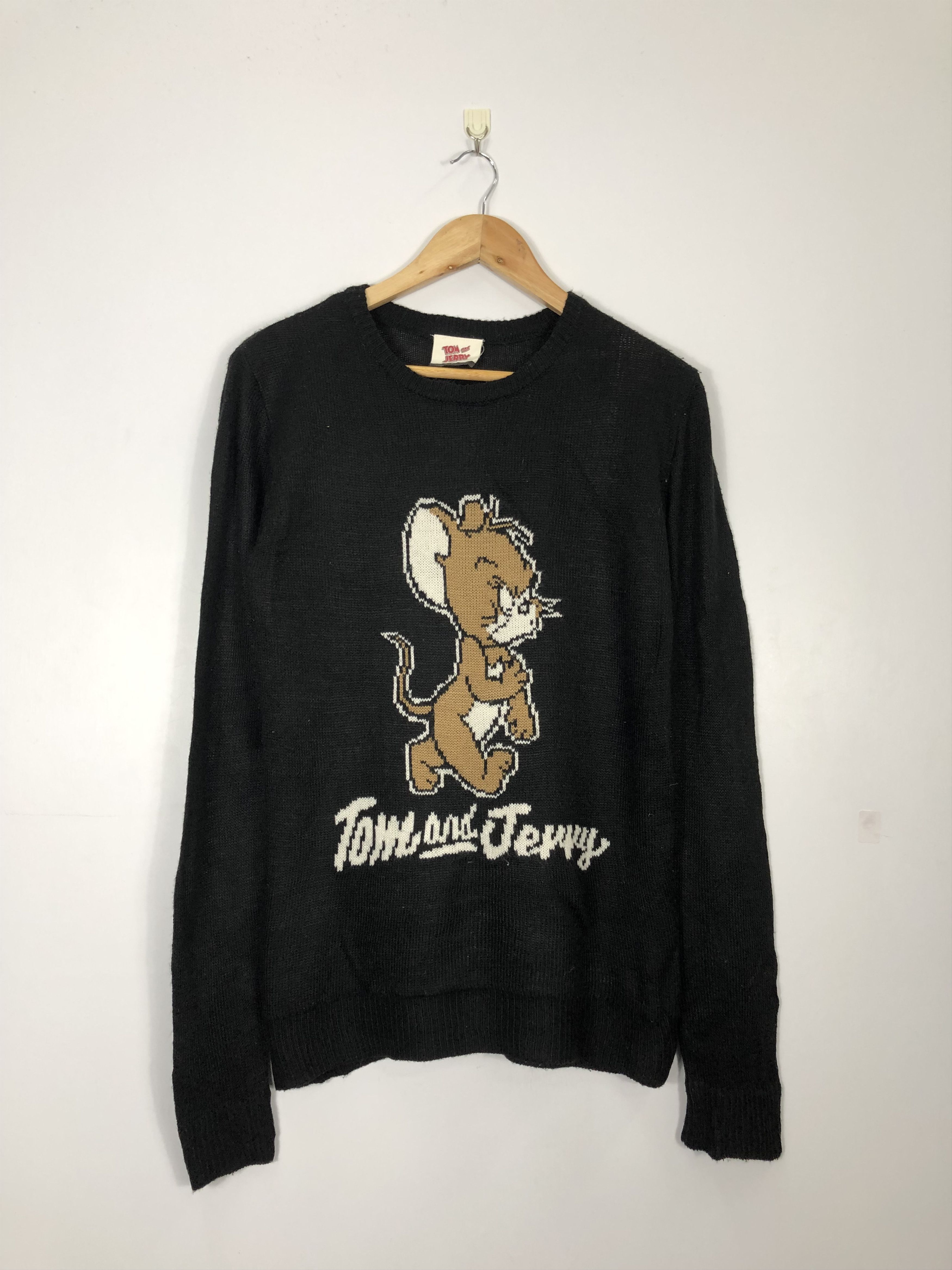 Cartoon Network × Vintage Vintage cartoon Tom And Jerry Knitwear Jumper Sweatshirt Size US M / EU 48-50 / 2 - 1 Thumbnail