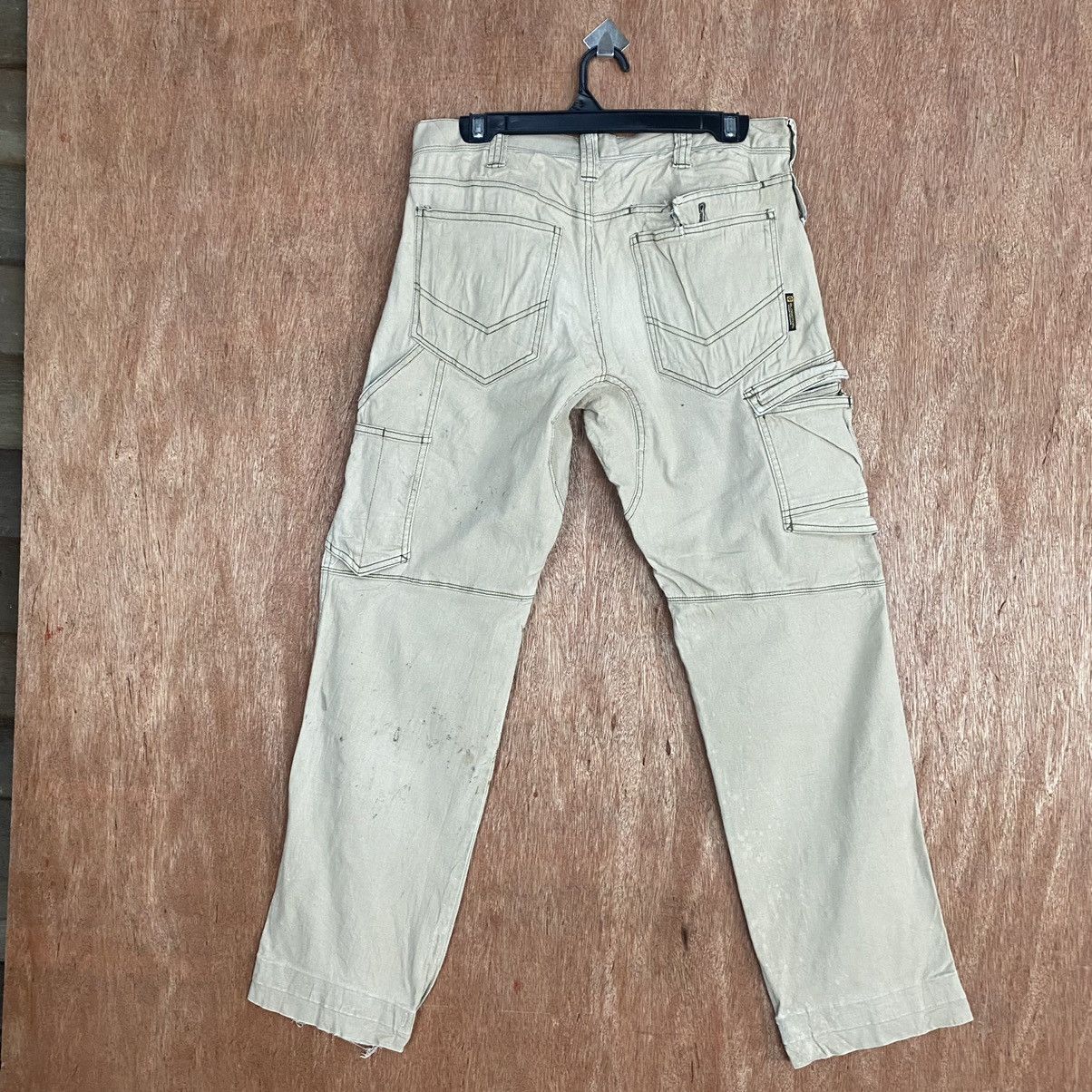 Japanese Brand Gladiator Brown Multipocket Cargo Pants #c763 Size US 30 / EU 46 - 14 Thumbnail