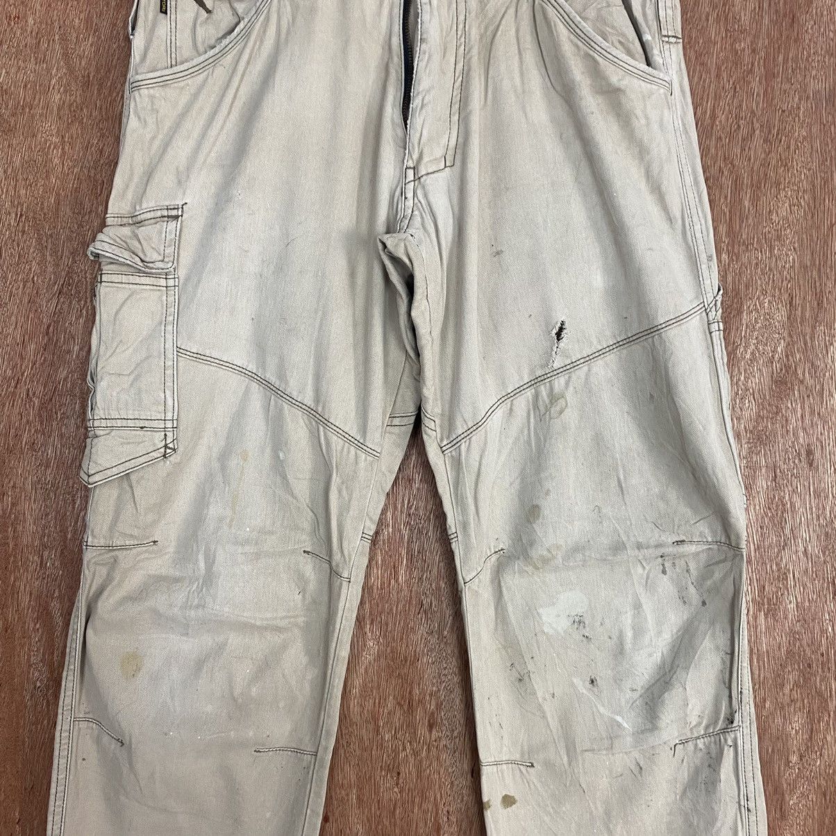 Japanese Brand Gladiator Brown Multipocket Cargo Pants #c763 Size US 30 / EU 46 - 4 Thumbnail