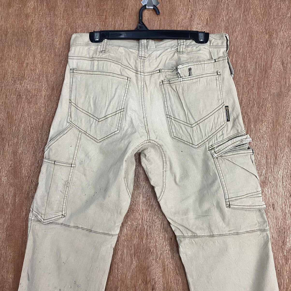 Japanese Brand Gladiator Brown Multipocket Cargo Pants #c763 Size US 30 / EU 46 - 15 Thumbnail
