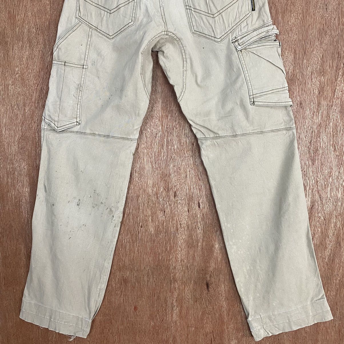 Japanese Brand Gladiator Brown Multipocket Cargo Pants #c763 Size US 30 / EU 46 - 16 Thumbnail