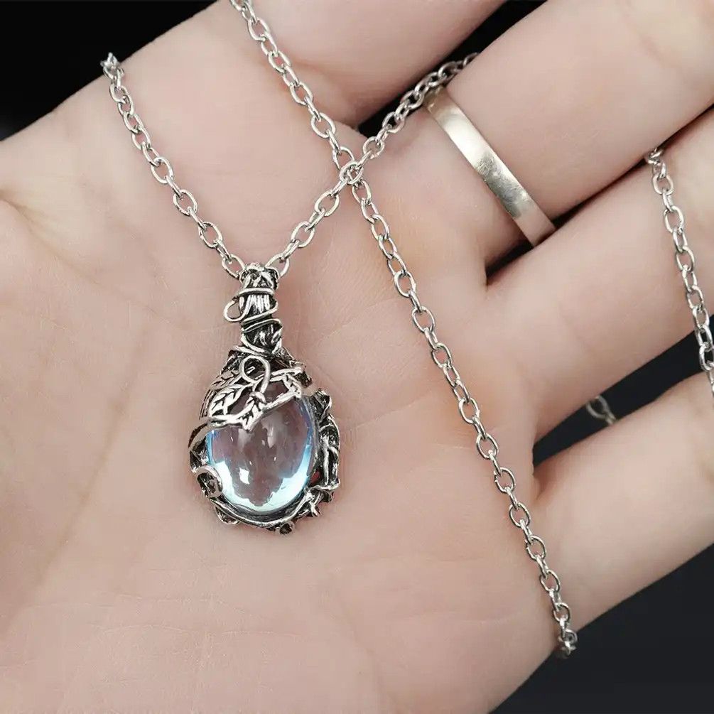 Jewelry Crystal Gemstone Pendant Necklace Size ONE SIZE - 3 Thumbnail