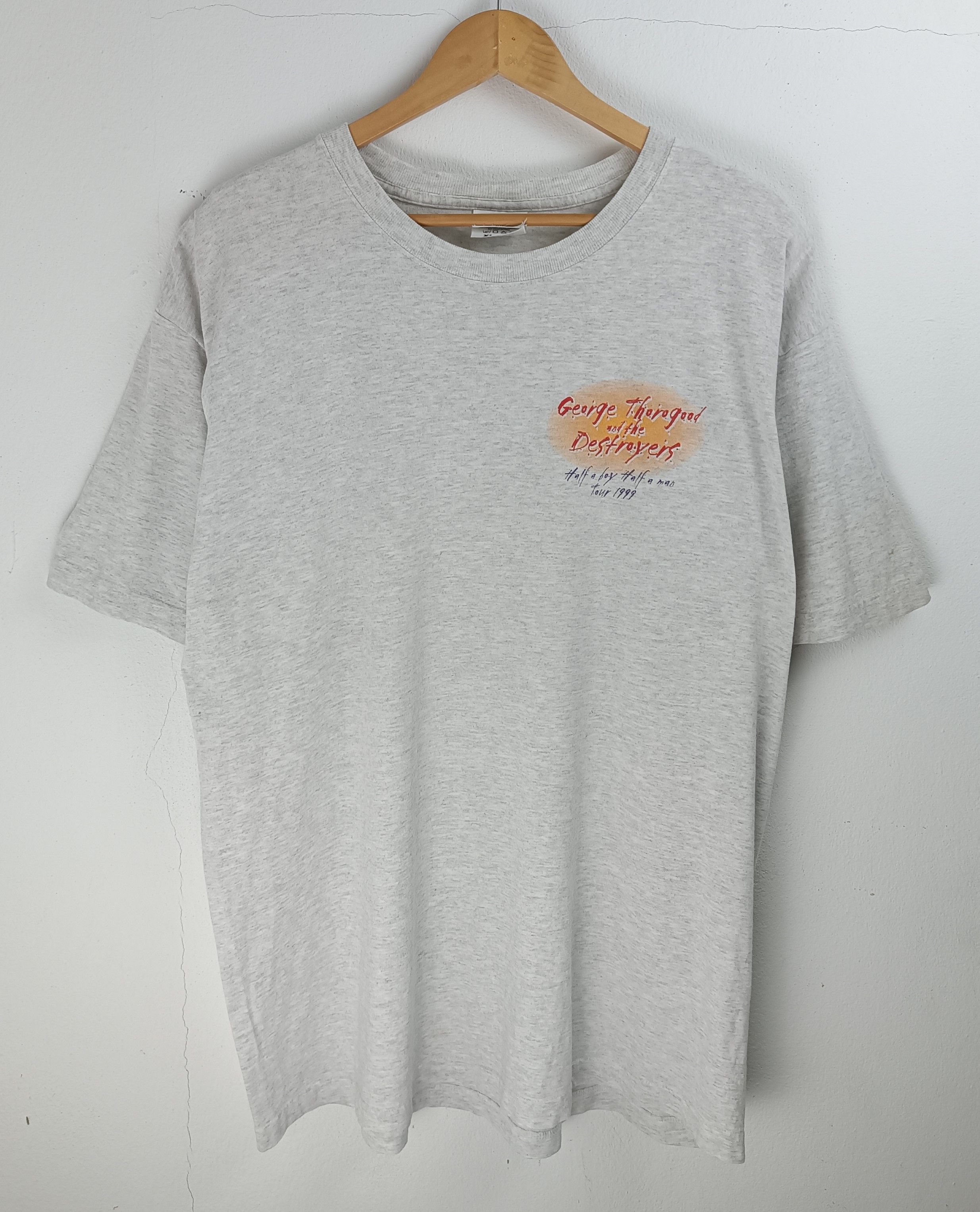Band Tees VINTAGE '99 GEORGE THOROGOOD & THE DESTROYER TOUR TEE Size US XL / EU 56 / 4 - 3 Thumbnail