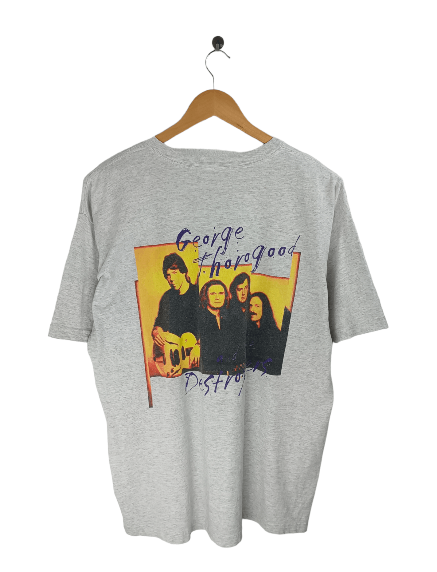 Band Tees VINTAGE '99 GEORGE THOROGOOD & THE DESTROYER TOUR TEE Size US XL / EU 56 / 4 - 1 Thumbnail