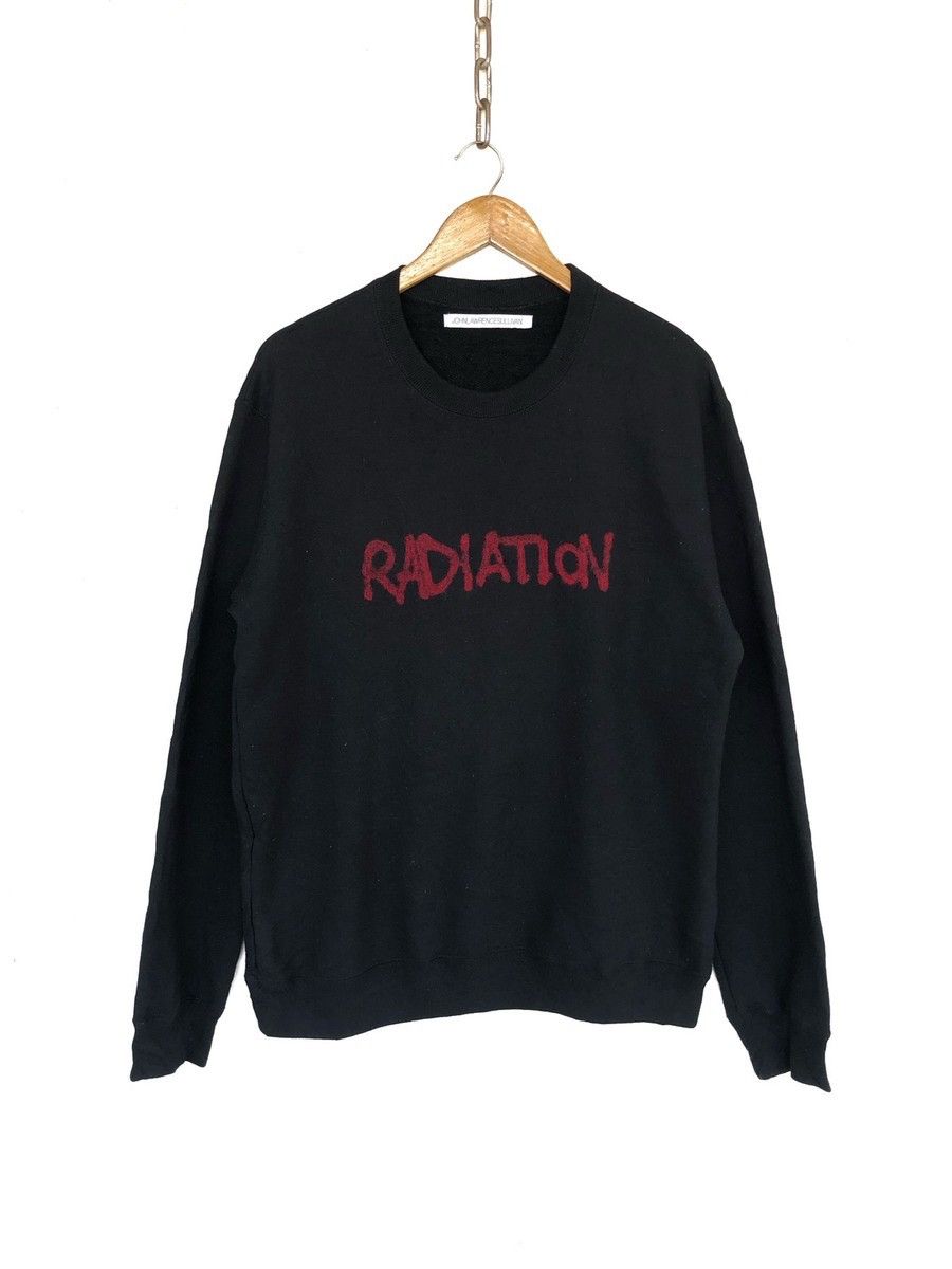 image of John Lawrence Sullivan Heatfw16 Runway Jls "radiation" Pullover Jumper in Black, Men's (Size Large)