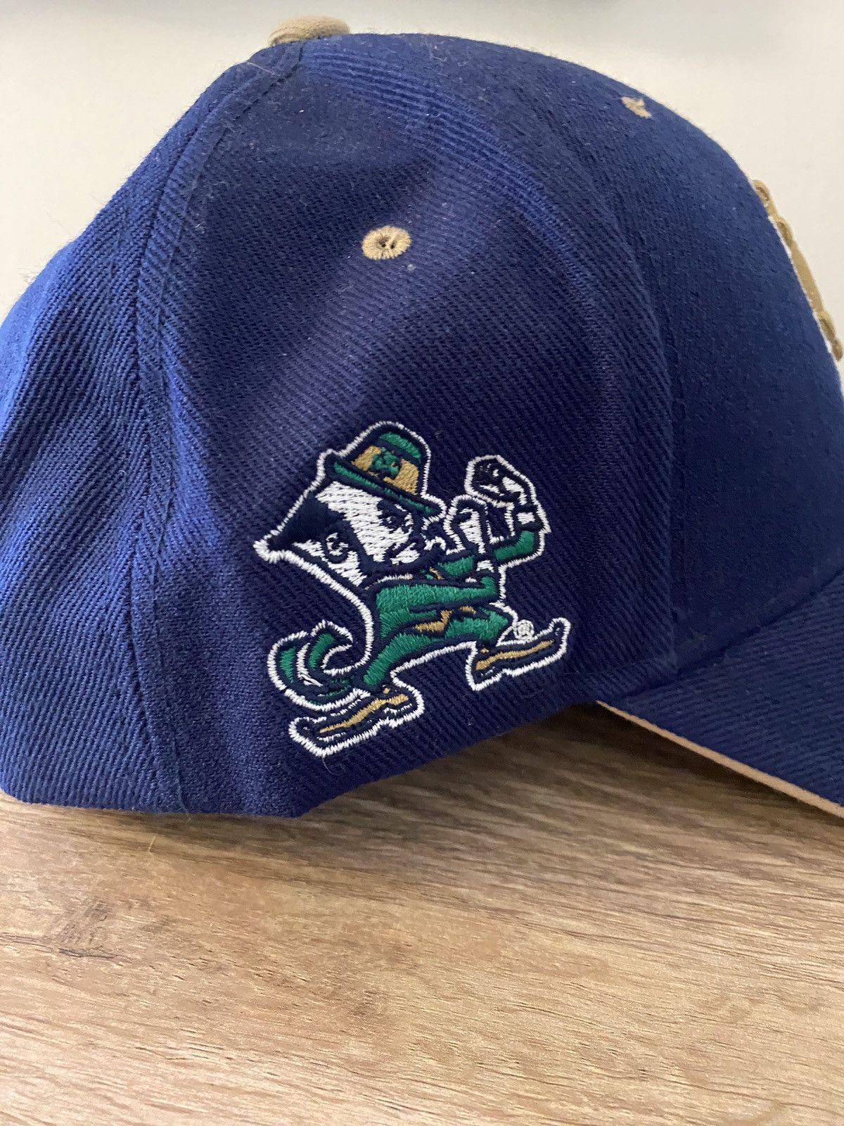 Colosseum Athletics Vintage 90’s Notre Dame Colosseum Strapback Hat Cap Size ONE SIZE - 8 Thumbnail