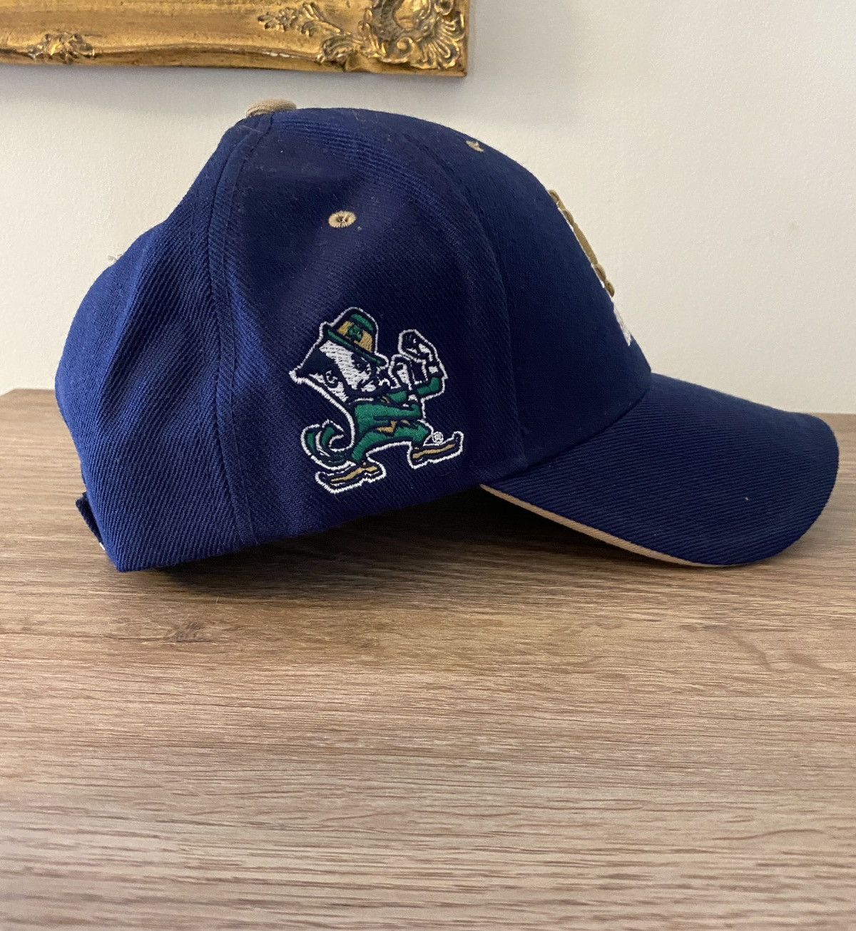 Colosseum Athletics Vintage 90’s Notre Dame Colosseum Strapback Hat Cap Size ONE SIZE - 7 Thumbnail