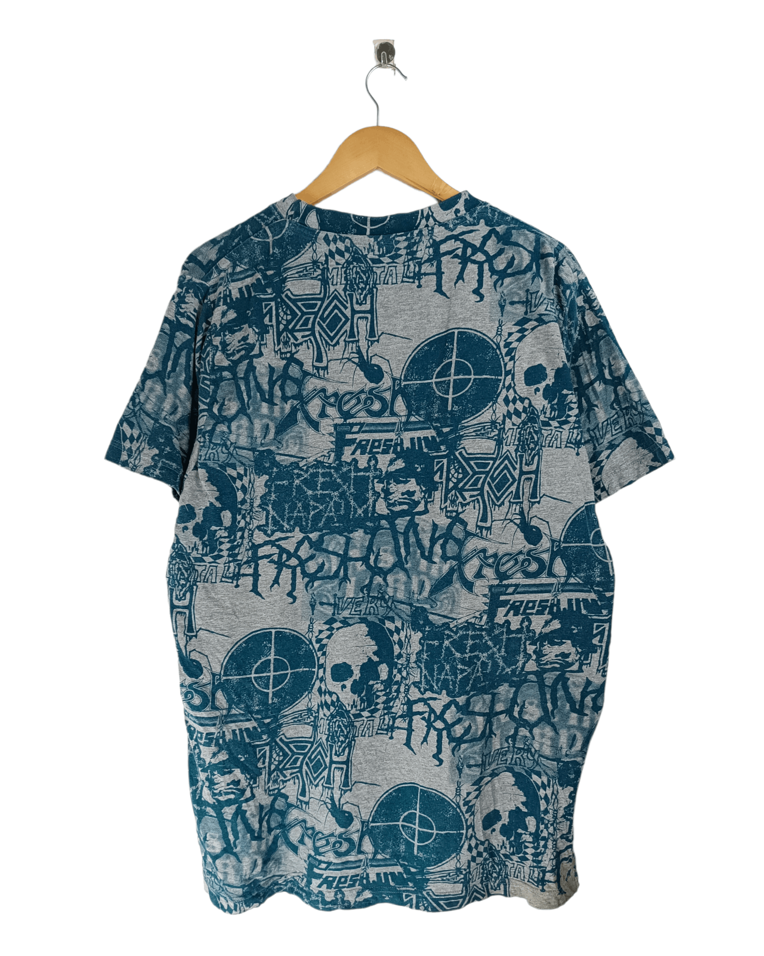 Freshjive SUPER RARE🔥 VINTAGE Y2K FRESHJIVE AOP (public enemy napalm) Size US L / EU 52-54 / 3 - 2 Thumbnail