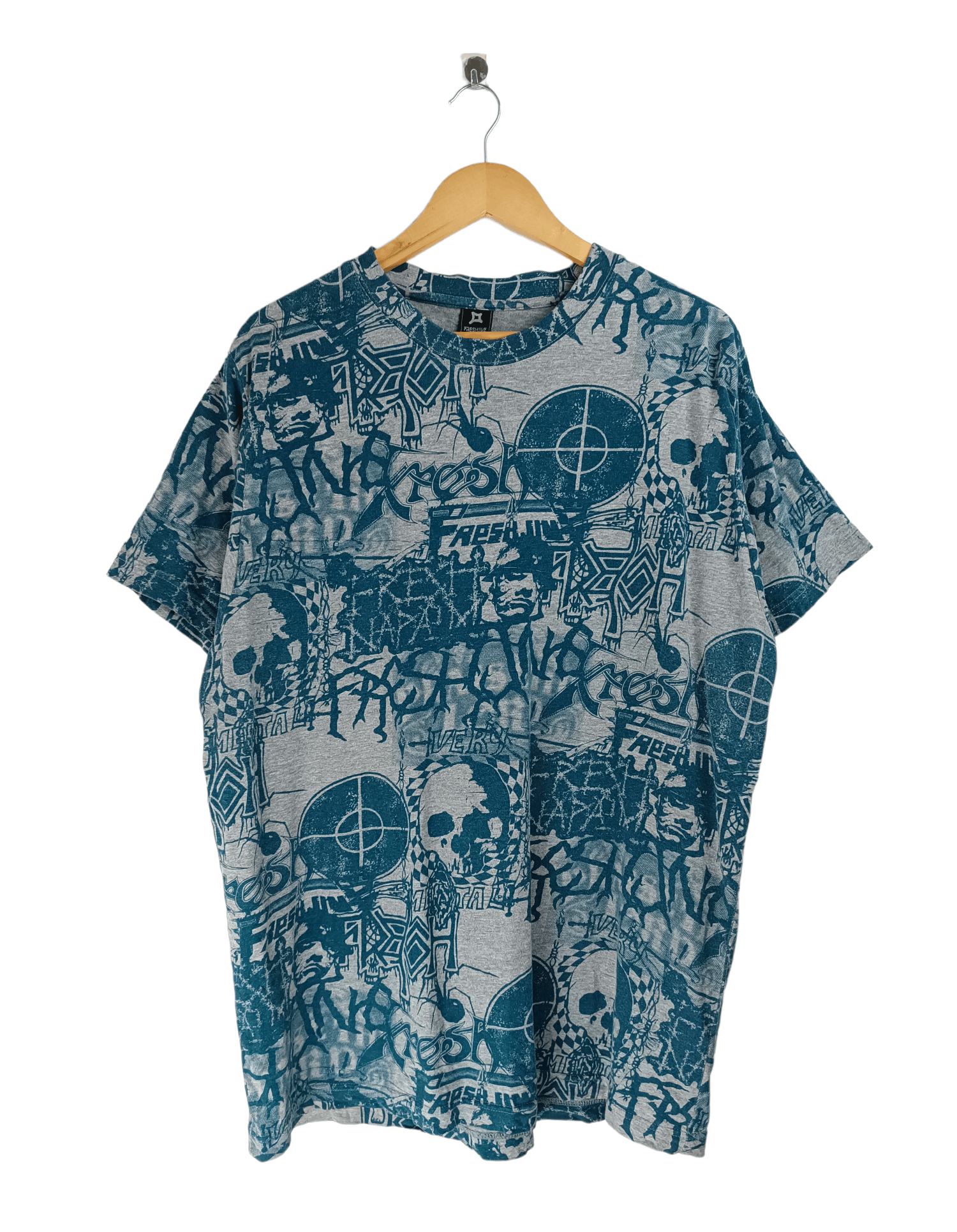Freshjive SUPER RARE🔥 VINTAGE Y2K FRESHJIVE AOP (public enemy napalm) Size US L / EU 52-54 / 3 - 1 Thumbnail