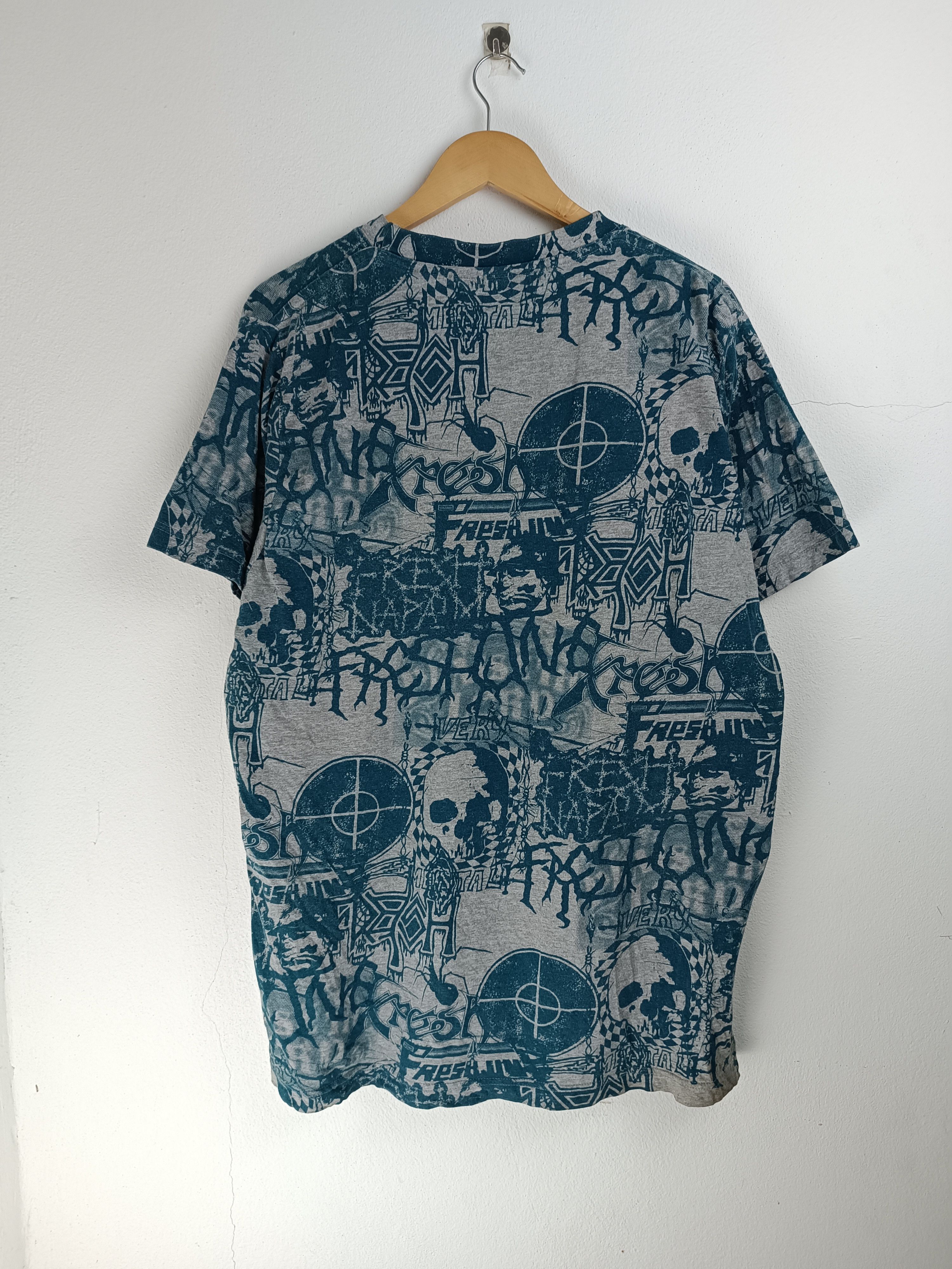 Freshjive SUPER RARE🔥 VINTAGE Y2K FRESHJIVE AOP (public enemy napalm) Size US L / EU 52-54 / 3 - 4 Thumbnail