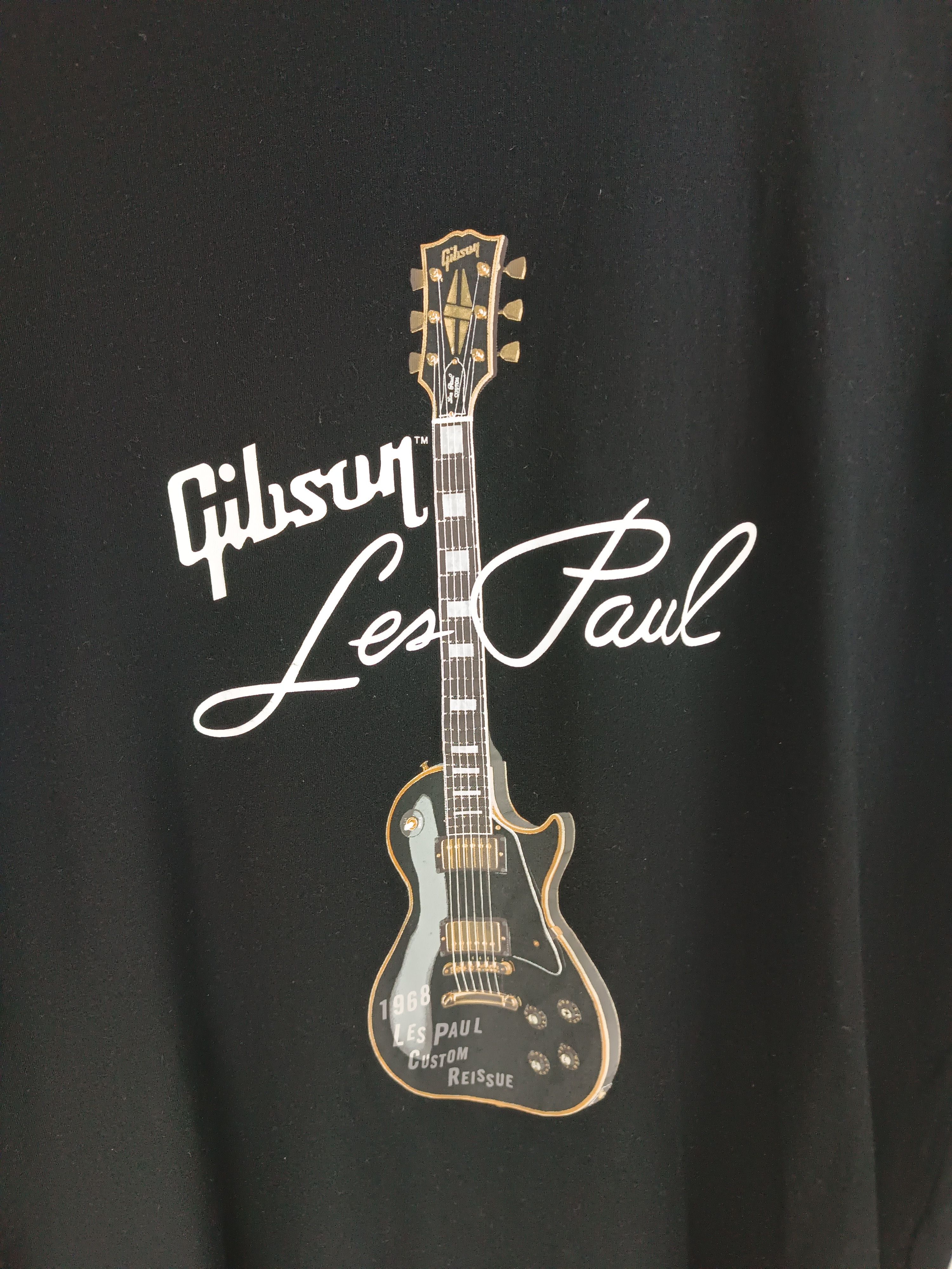 Uniqlo VINTAGE GIBSON LES PAUL GUITAR TEE slash satriani van halen Size US M / EU 48-50 / 2 - 8 Thumbnail