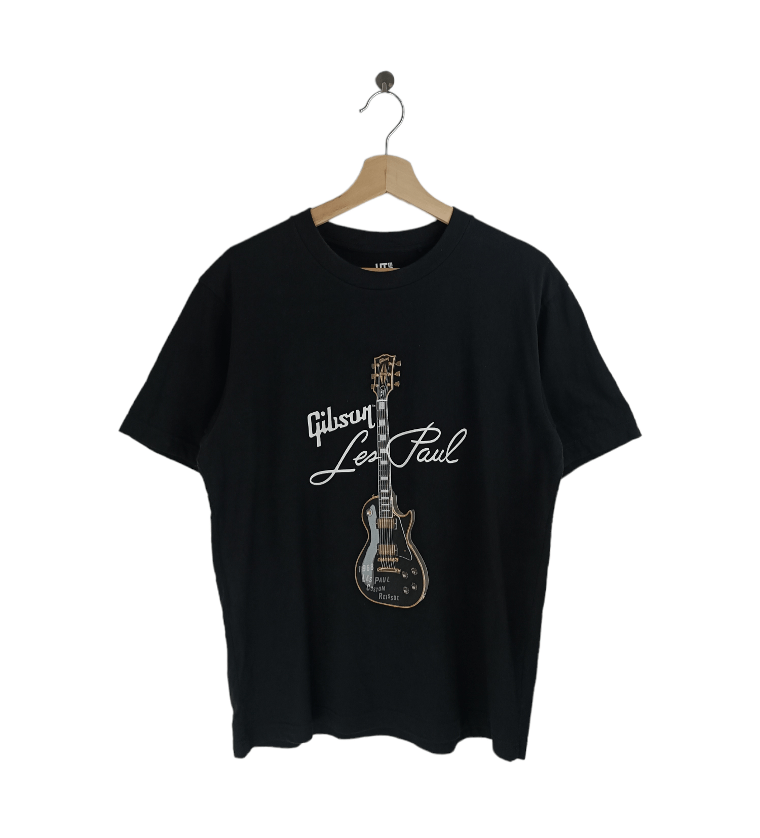 Uniqlo VINTAGE GIBSON LES PAUL GUITAR TEE slash satriani van halen Size US M / EU 48-50 / 2 - 1 Thumbnail