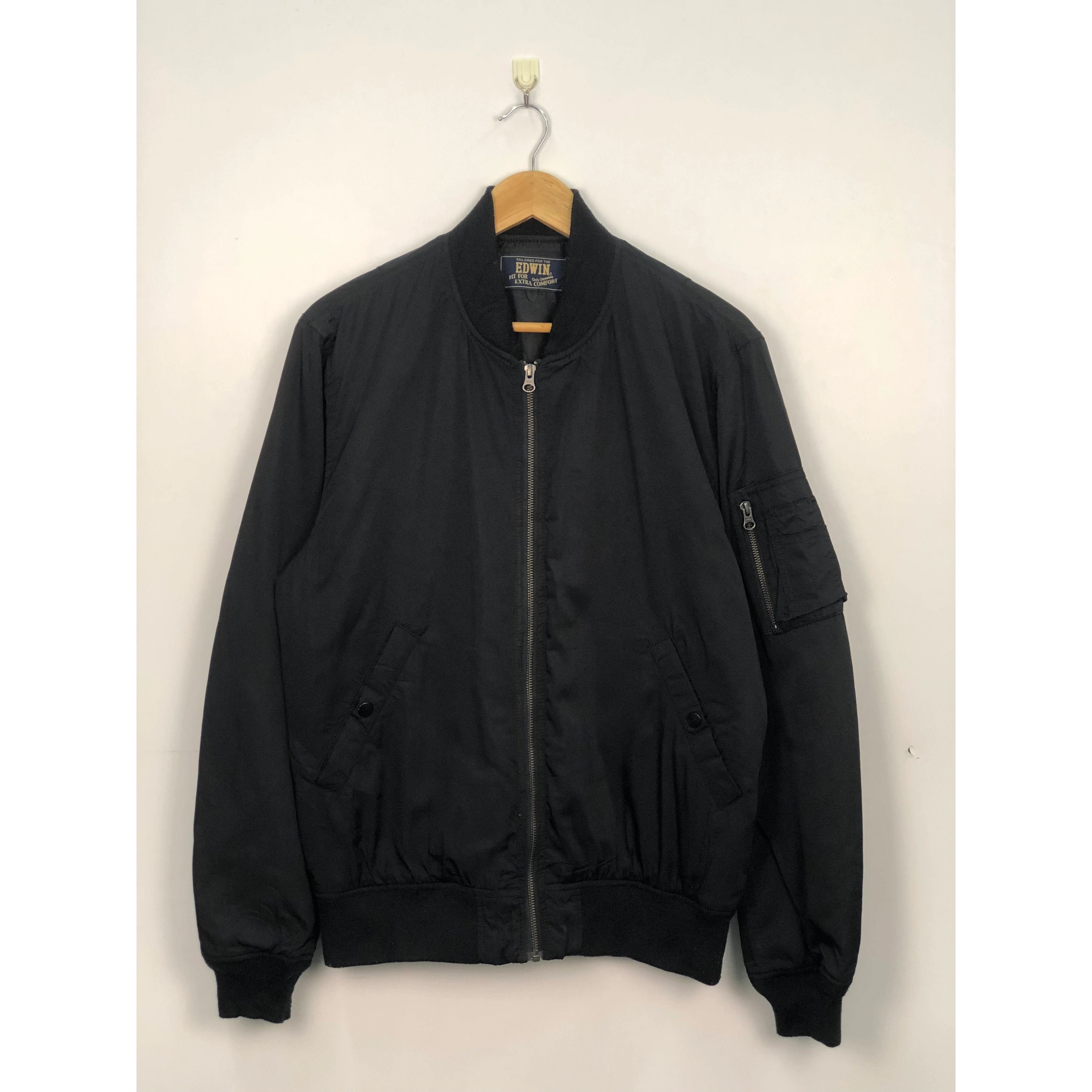 Edwin × Vintage Vintage Edwin Bomber Jacket Size US L / EU 52-54 / 3 - 1 Thumbnail
