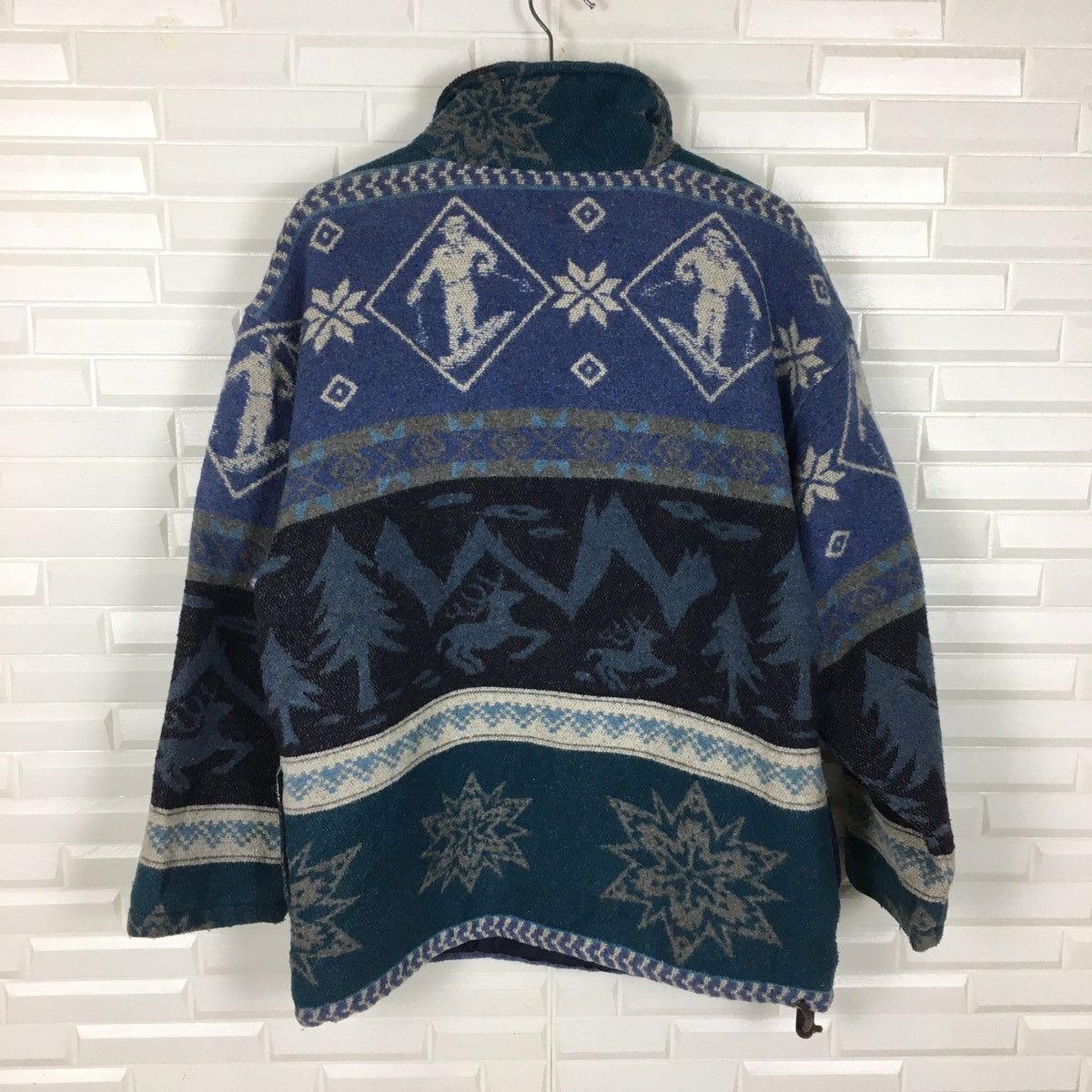 L.L. Bean VERY RARE L.L.Bean Wool Aztec Made In Portugal Size US M / EU 48-50 / 2 - 6 Thumbnail