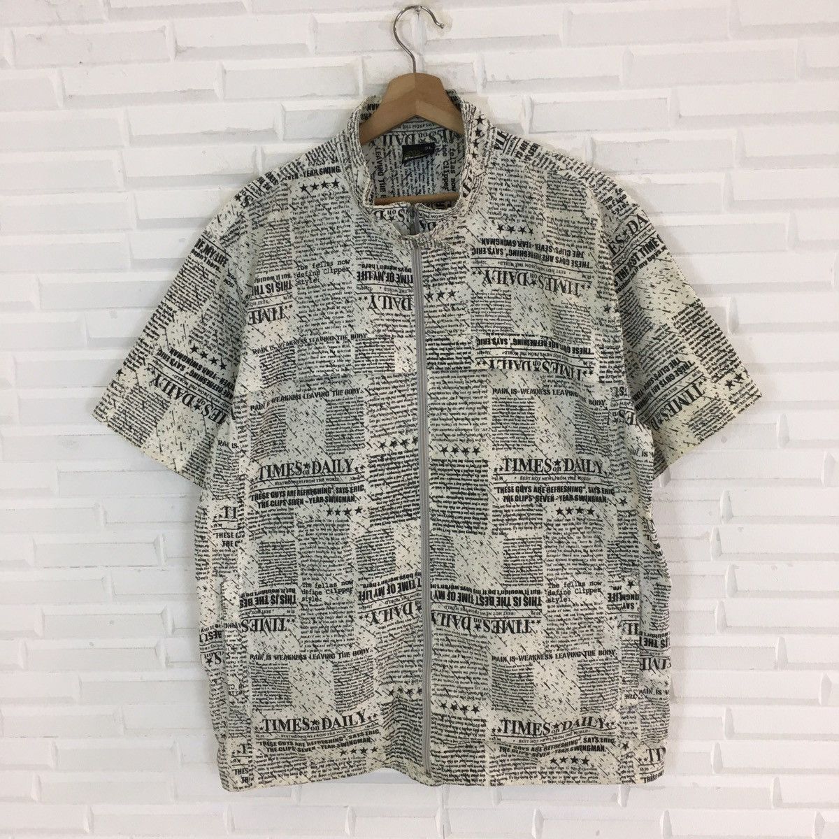 Other AOP Times On Daily Shirt Size US L / EU 52-54 / 3 - 2 Thumbnail
