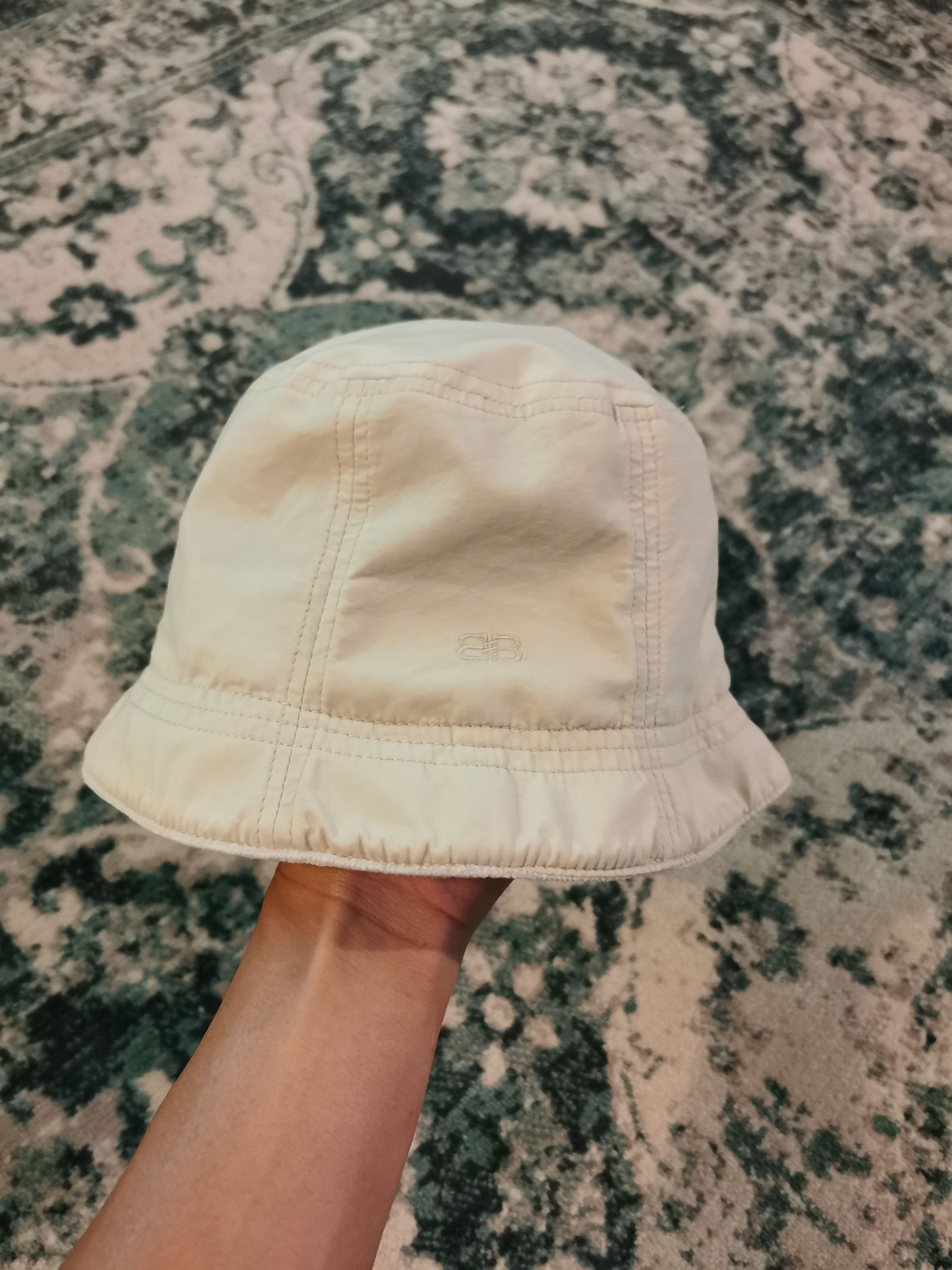 Balenciaga × Vintage Vintage Balenciaga Paris BB Small Logo Bucket Hat Size ONE SIZE - 2 Thumbnail