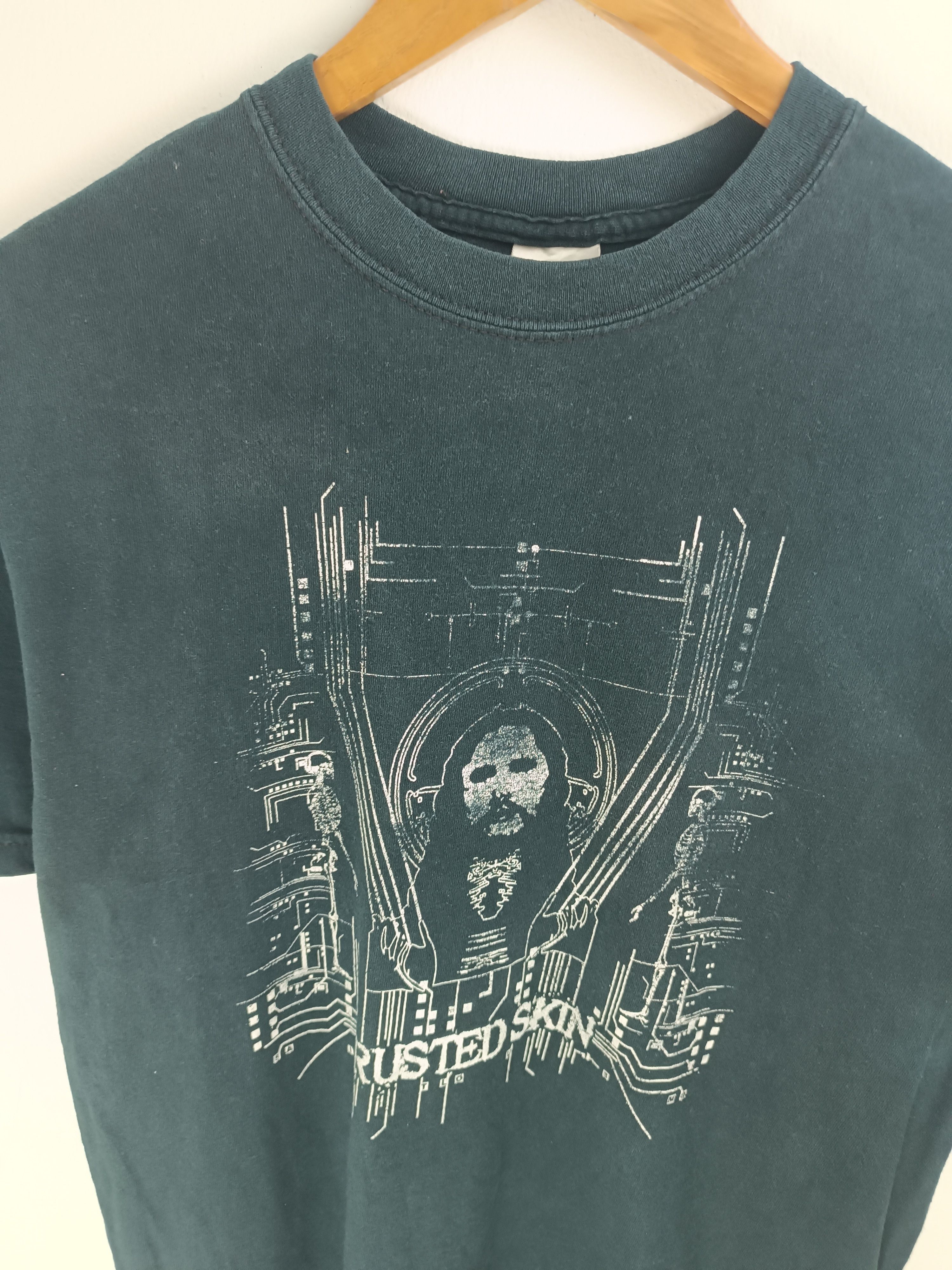 Vintage VINTAGE Y2K FADED RUSTED SKIN TEE GRUNGE PUNK GOTH Size US M / EU 48-50 / 2 - 4 Thumbnail