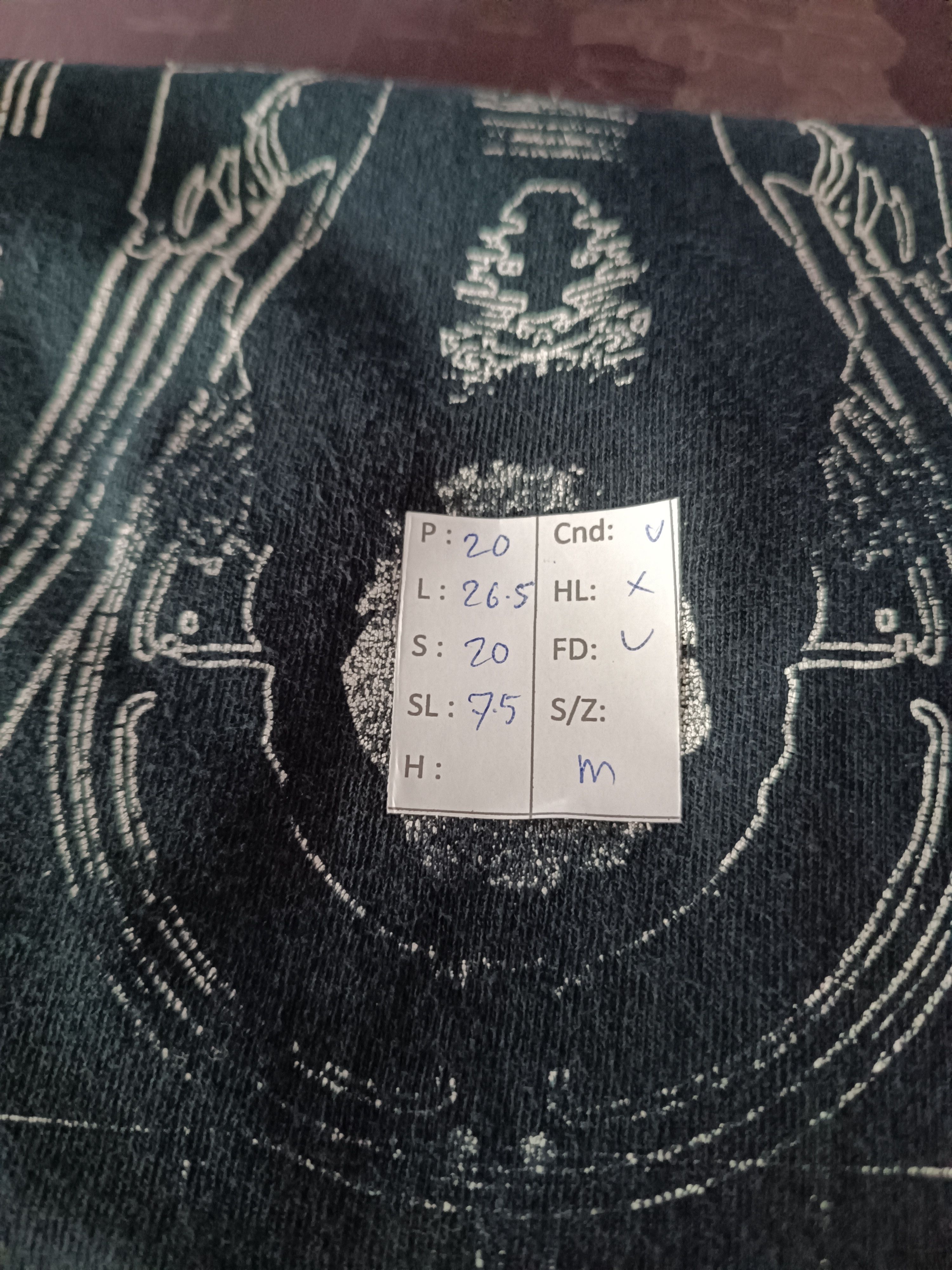Vintage VINTAGE Y2K FADED RUSTED SKIN TEE GRUNGE PUNK GOTH Size US M / EU 48-50 / 2 - 11 Thumbnail