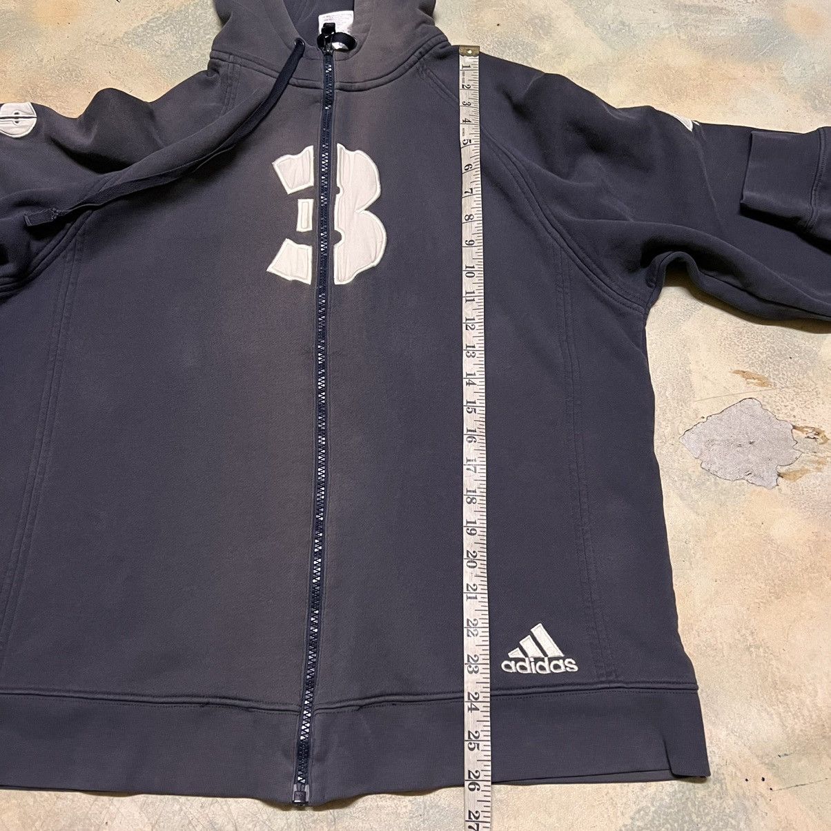 Adidas Vintage Adidas Zipper Sweater Hoodie Size US L / EU 52-54 / 3 - 15 Thumbnail