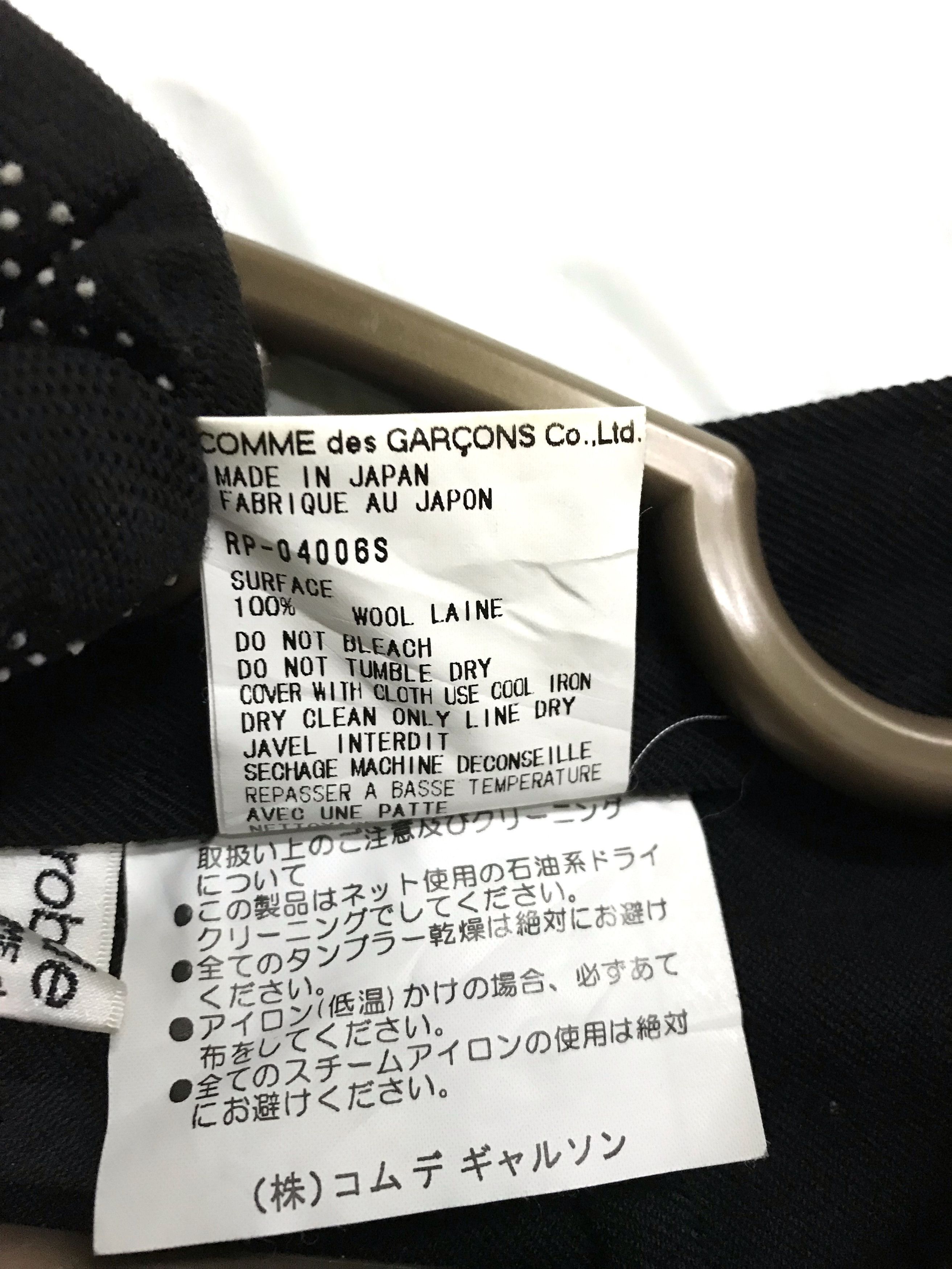 Comme des Garcons Vintage Robe De Chambre Comme des Garçons Size US 27 - 7 Thumbnail