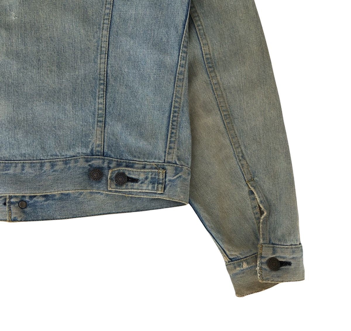 Levi's Vintage 90s LEVIS BIG E Distressed Trucker Jacket Size US M / EU 48-50 / 2 - 11 Thumbnail