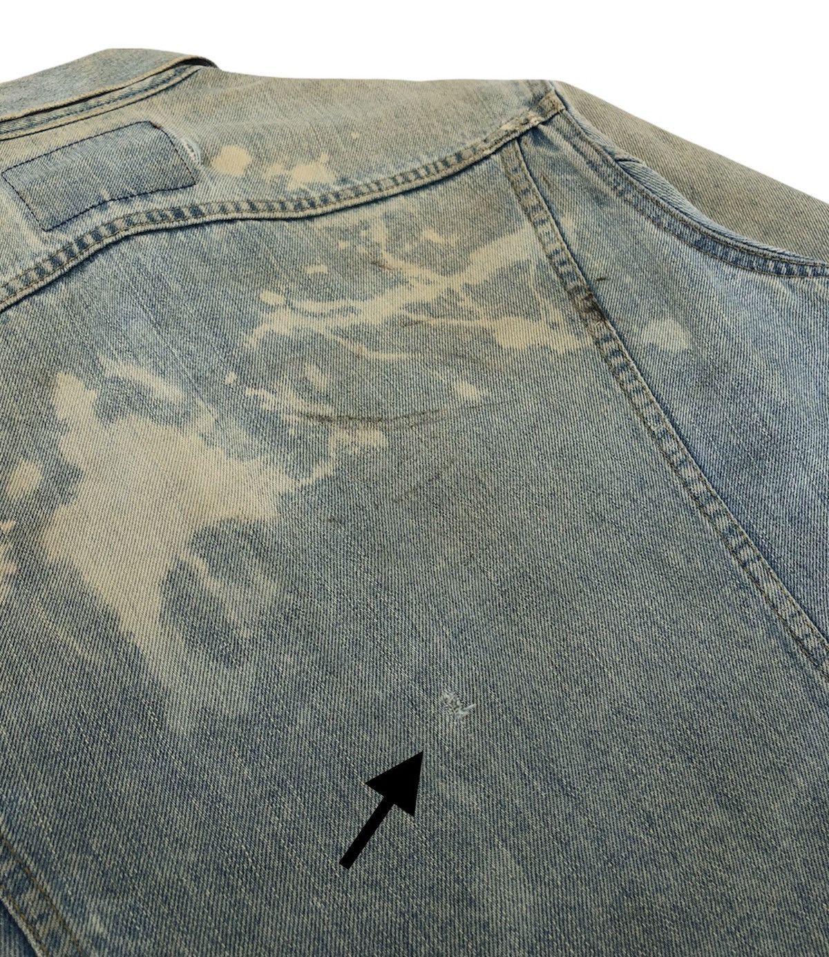 Levi's Vintage 90s LEVIS BIG E Distressed Trucker Jacket Size US M / EU 48-50 / 2 - 9 Thumbnail