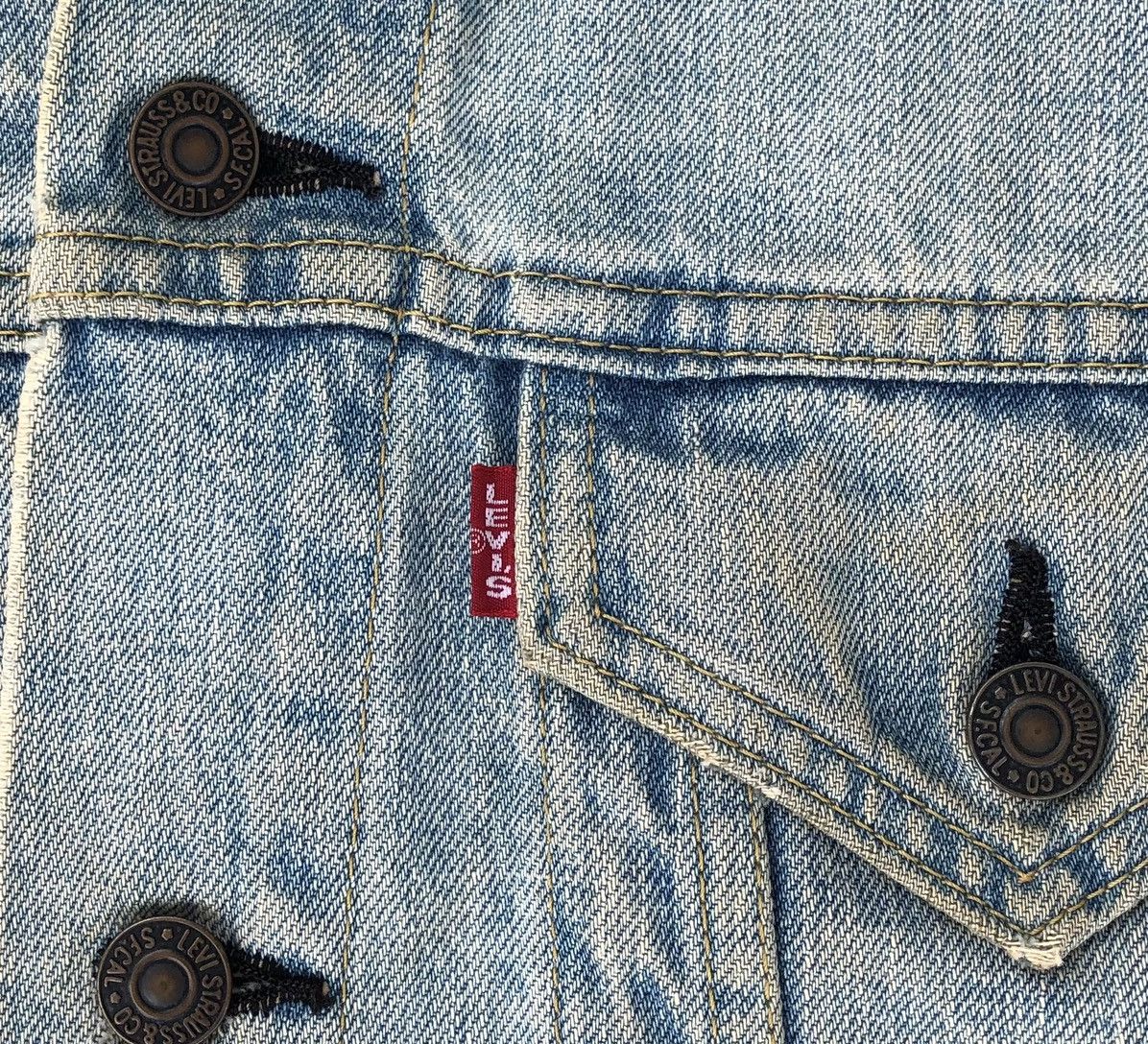 Levi's Vintage 90s LEVIS BIG E Distressed Trucker Jacket Size US M / EU 48-50 / 2 - 3 Thumbnail