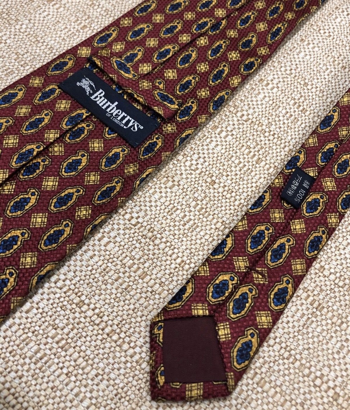 Burberry TIE BURBERRYS Size ONE SIZE - 9 Thumbnail