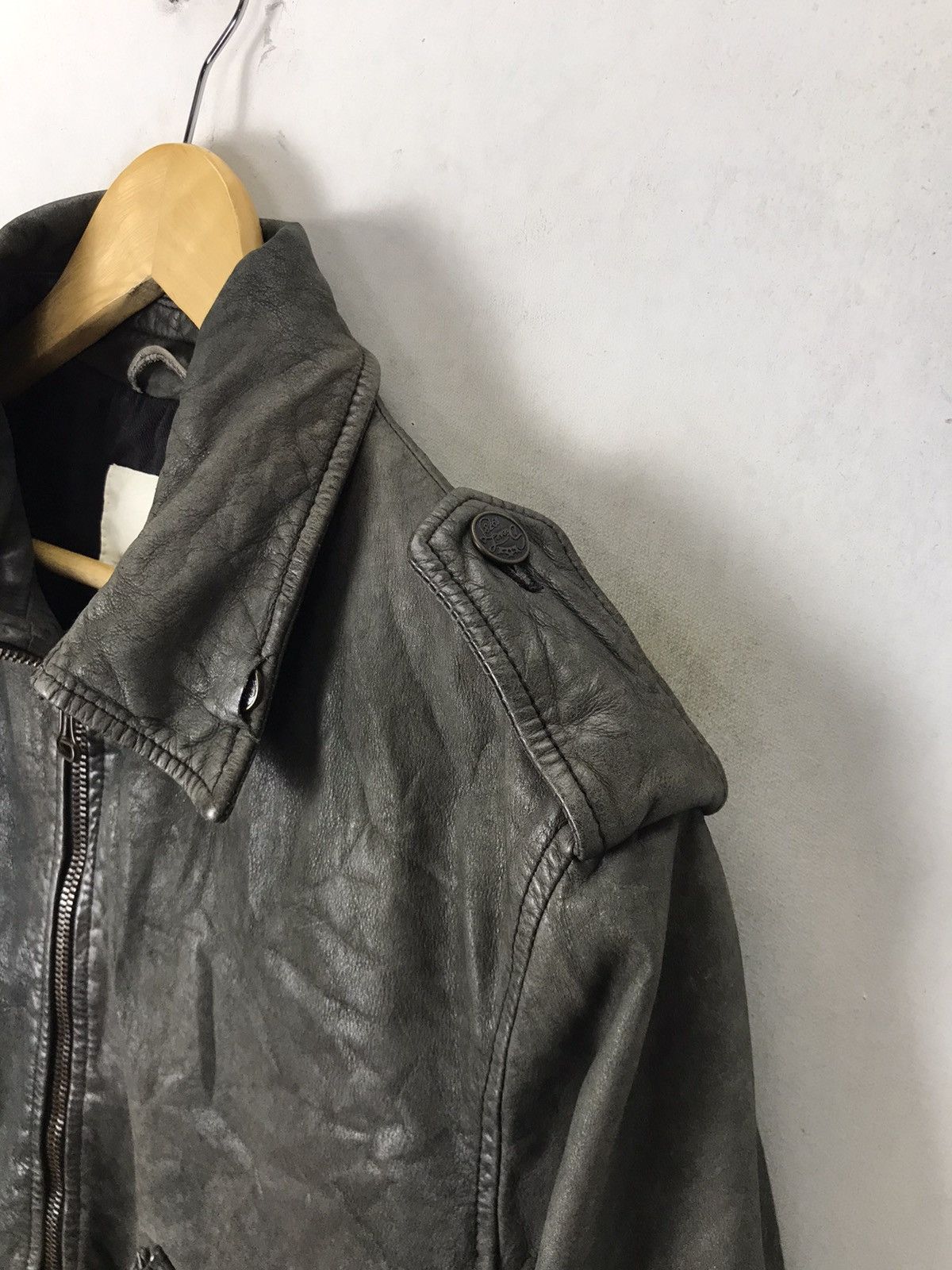 Diesel Diesel Biker Stylish Leather Jacket Size US S / EU 44-46 / 1 - 9 Thumbnail