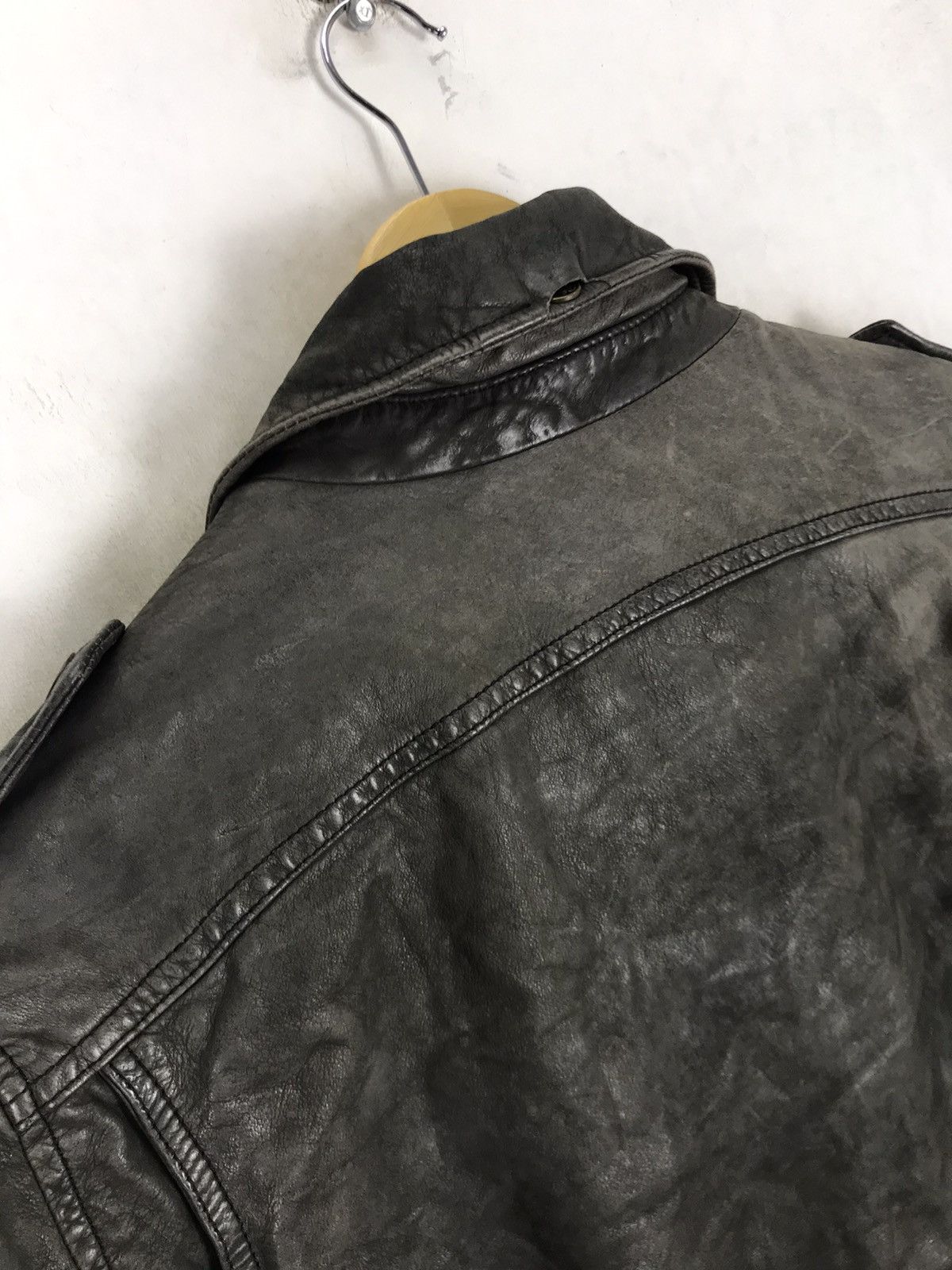 Diesel Diesel Biker Stylish Leather Jacket Size US S / EU 44-46 / 1 - 12 Thumbnail