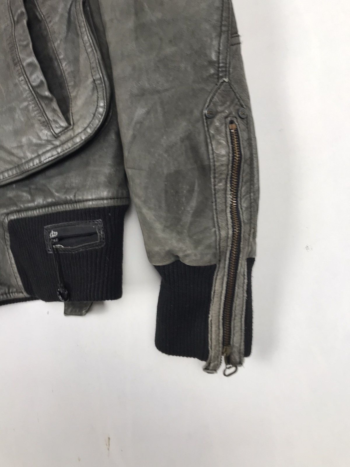 Diesel Diesel Biker Stylish Leather Jacket Size US S / EU 44-46 / 1 - 4 Thumbnail