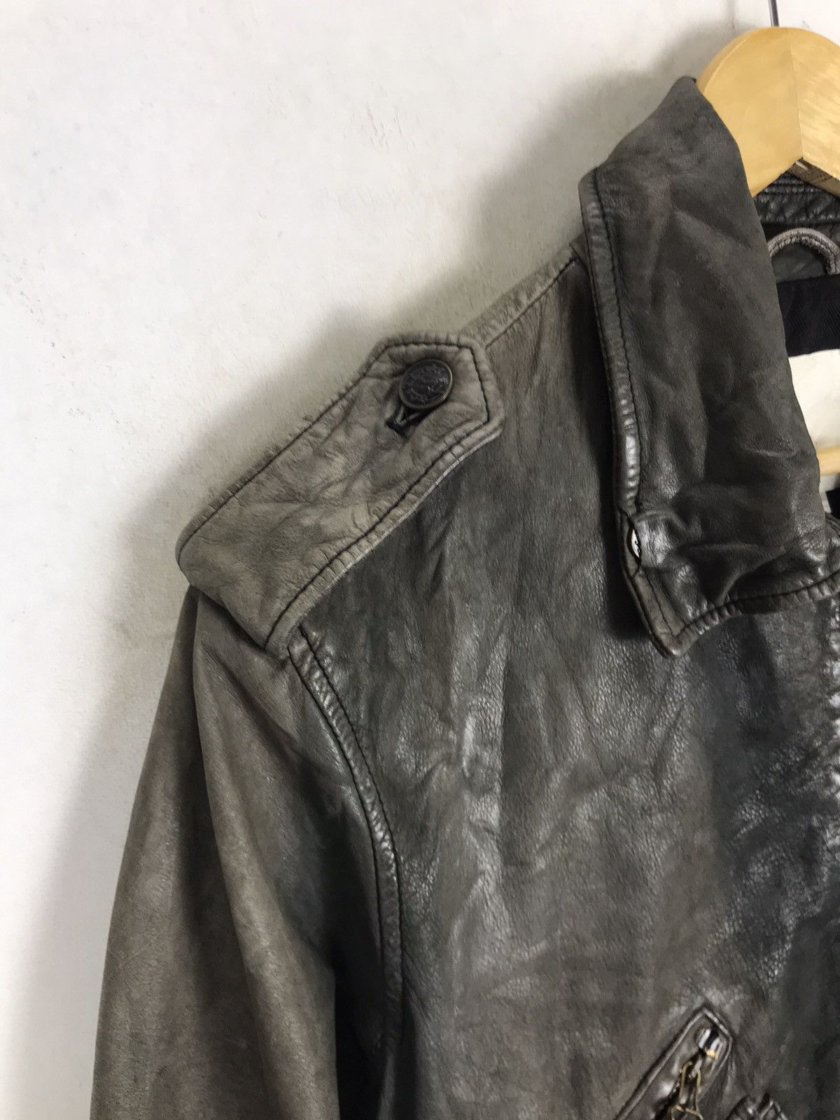 Diesel Diesel Biker Stylish Leather Jacket Size US S / EU 44-46 / 1 - 10 Thumbnail