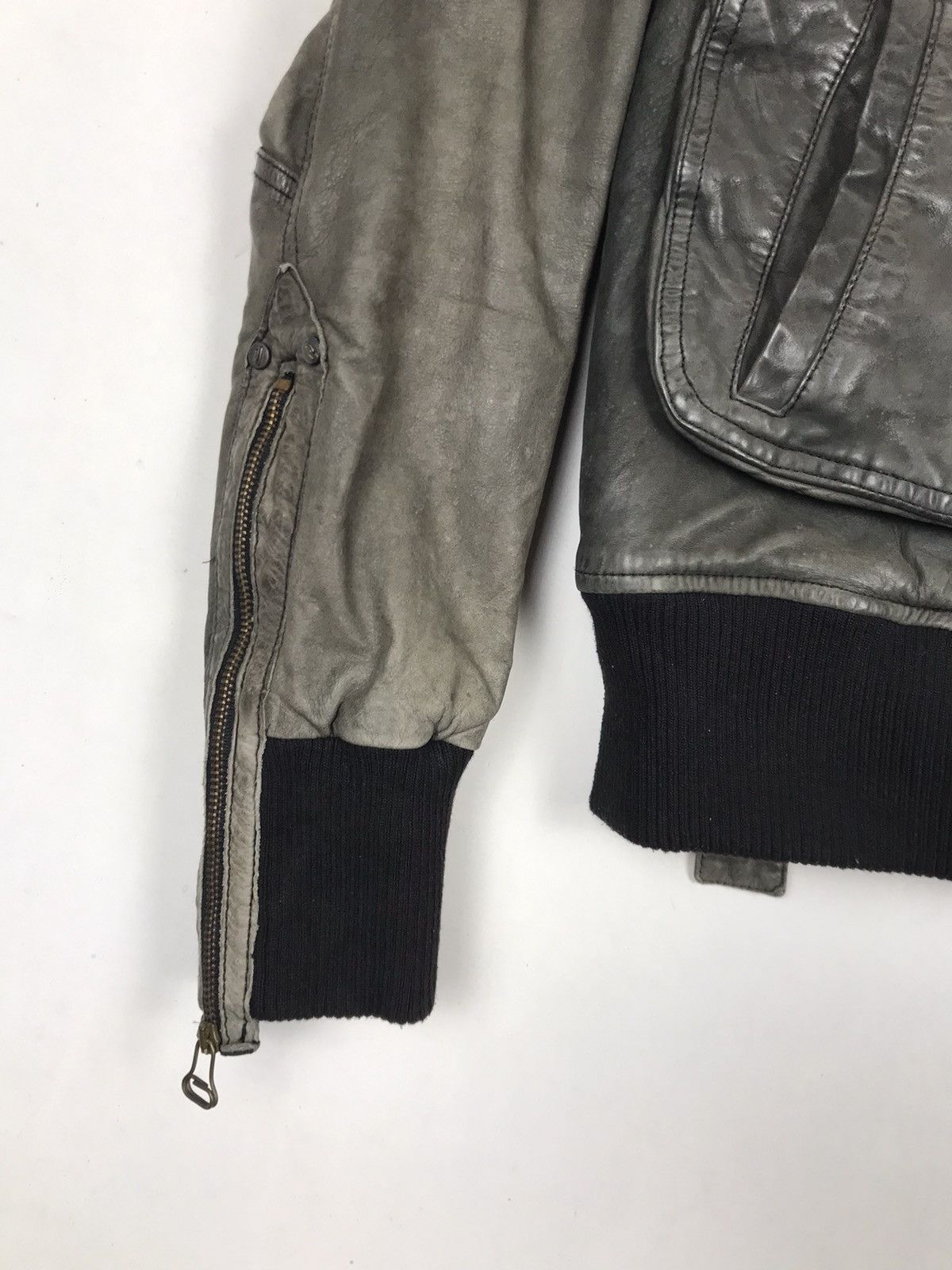 Diesel Diesel Biker Stylish Leather Jacket Size US S / EU 44-46 / 1 - 5 Thumbnail