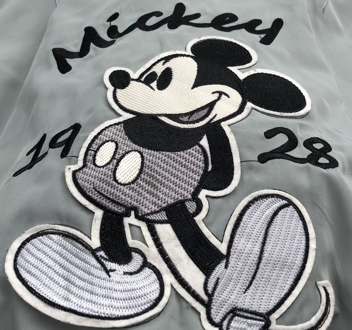 Mickey Mouse Vtg MickeyMouse Embroidery Logo Bomber Jacket Made in Korea Size US M / EU 48-50 / 2 - 5 Thumbnail